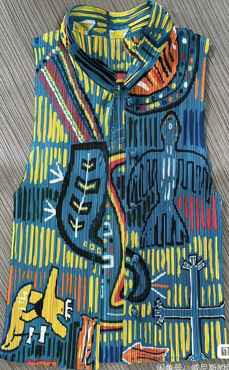 Pleats Please Issey Miyake Issey Miyake Little monster vest Size L / US 10 / IT 46 - 4 Thumbnail