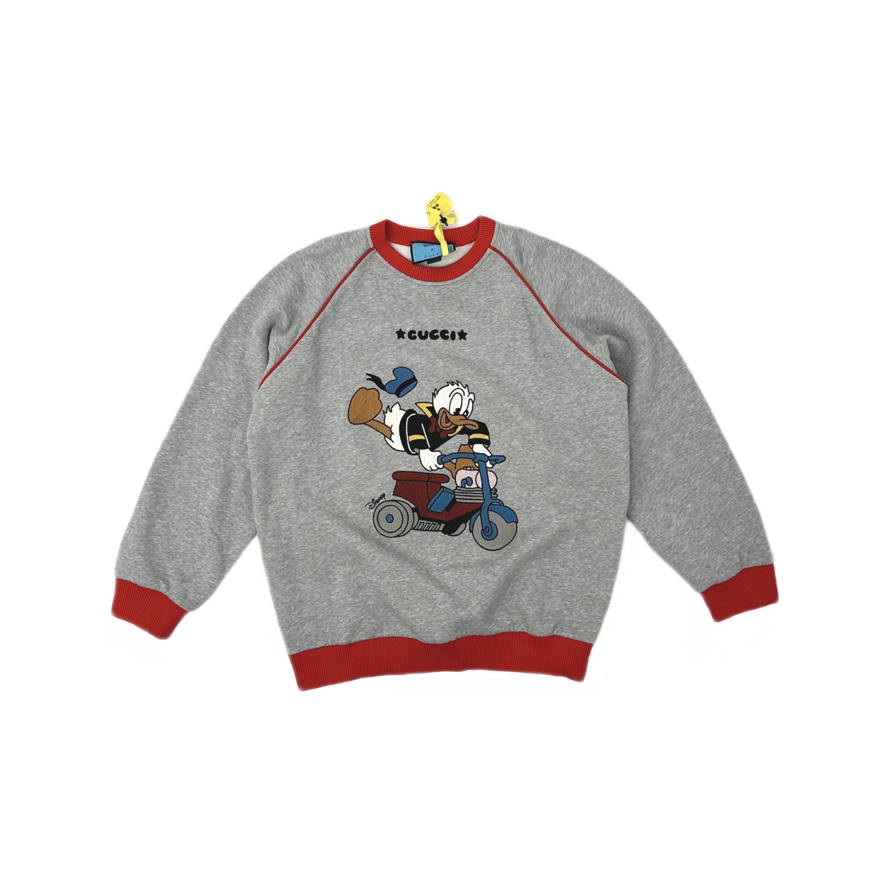 Gucci Gucci x Disney Donald Duck Sweatshirt Size M Size US M / EU 48-50 / 2 - 1 Thumbnail