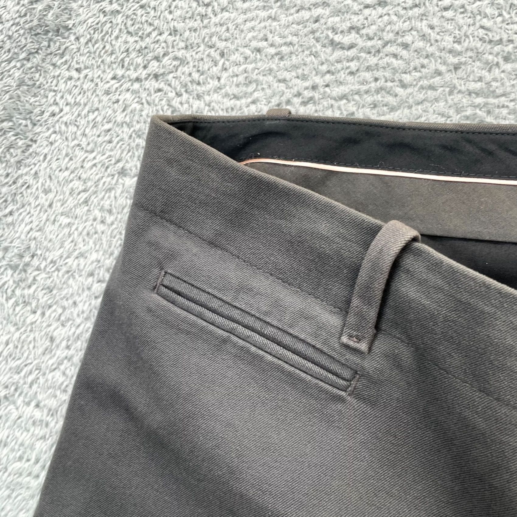 Gap Gap Pants Womens 12R Gray True Straight Leg Stretch Cotton Office Wear Business Pants Size 34" / US 12 / IT 48 - 6 Thumbnail