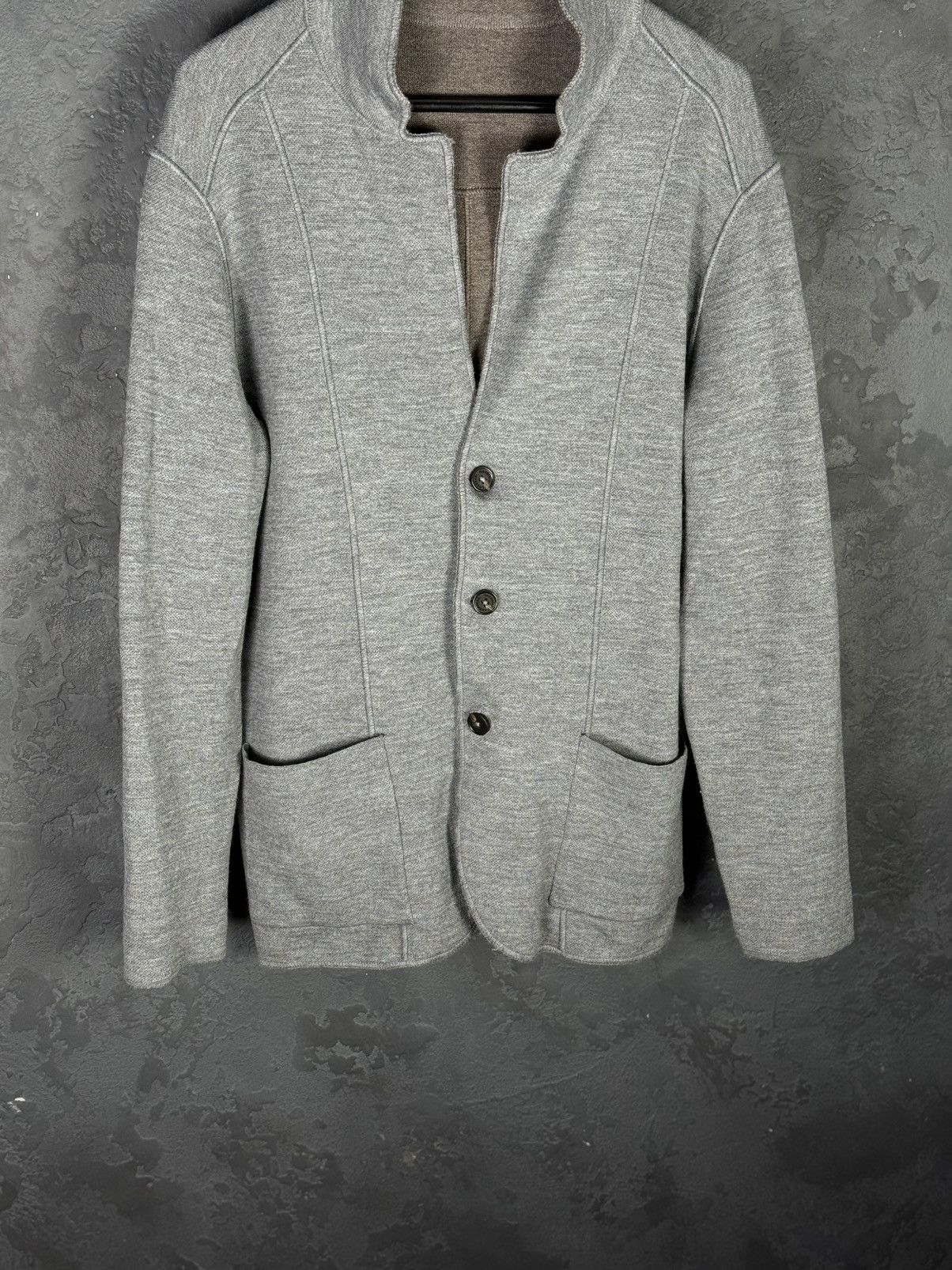 Maurizio Baldassari Maurizio Baldassari Reversible Knit Wool Swacket Size US M / EU 48-50 / 2 - 12 Thumbnail