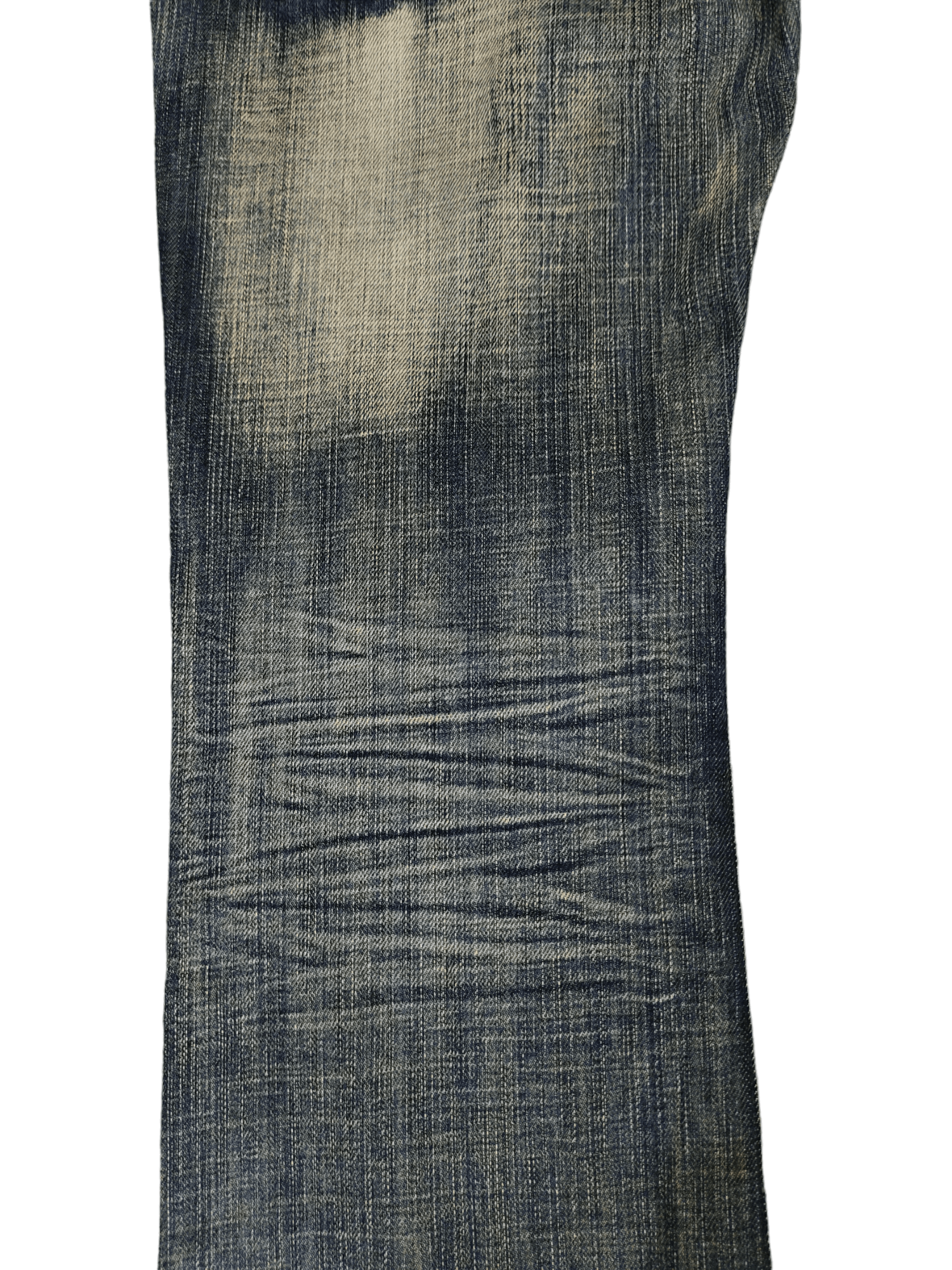 If Six Was Nine Flare Jean Different Rupert Leather Patchwork Pocket Bootcut Size US 30 / EU 46 - 8 Thumbnail