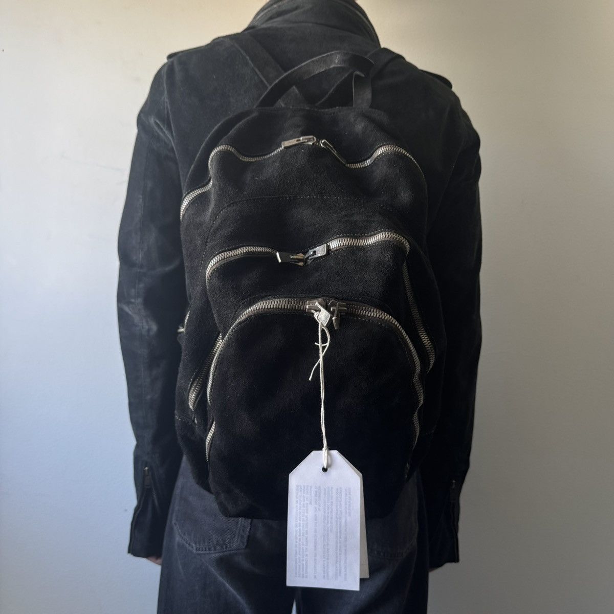 Guidi PBD04 Reverse Horse Leather Suede Backpack