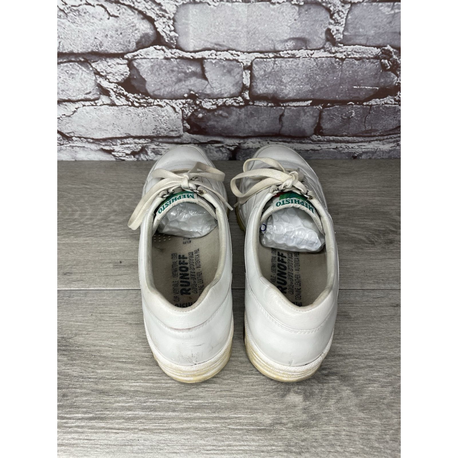 Mephisto Mephisto RunOff Air Bag System White Leather Lace Up Shoes W Size US 9 / IT 39 - 7 Thumbnail