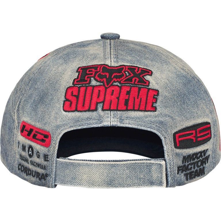 Supreme Supreme Fox Race 6-Panel Hat FW25 Size ONE SIZE - 3 Thumbnail