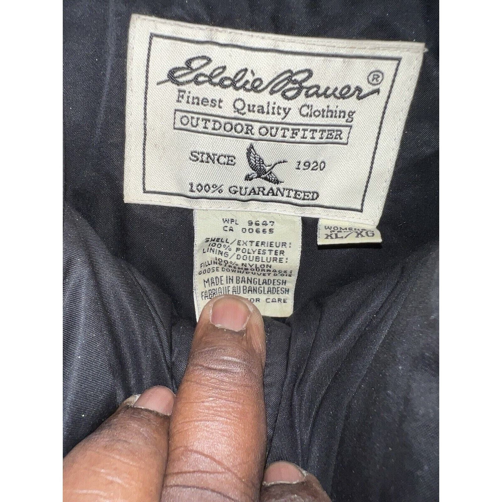 Eddie Bauer Eddie Bauer Puffer Jacket Men's XL Goose Down Coat Winter Size US XL / EU 56 / 4 - 4 Thumbnail