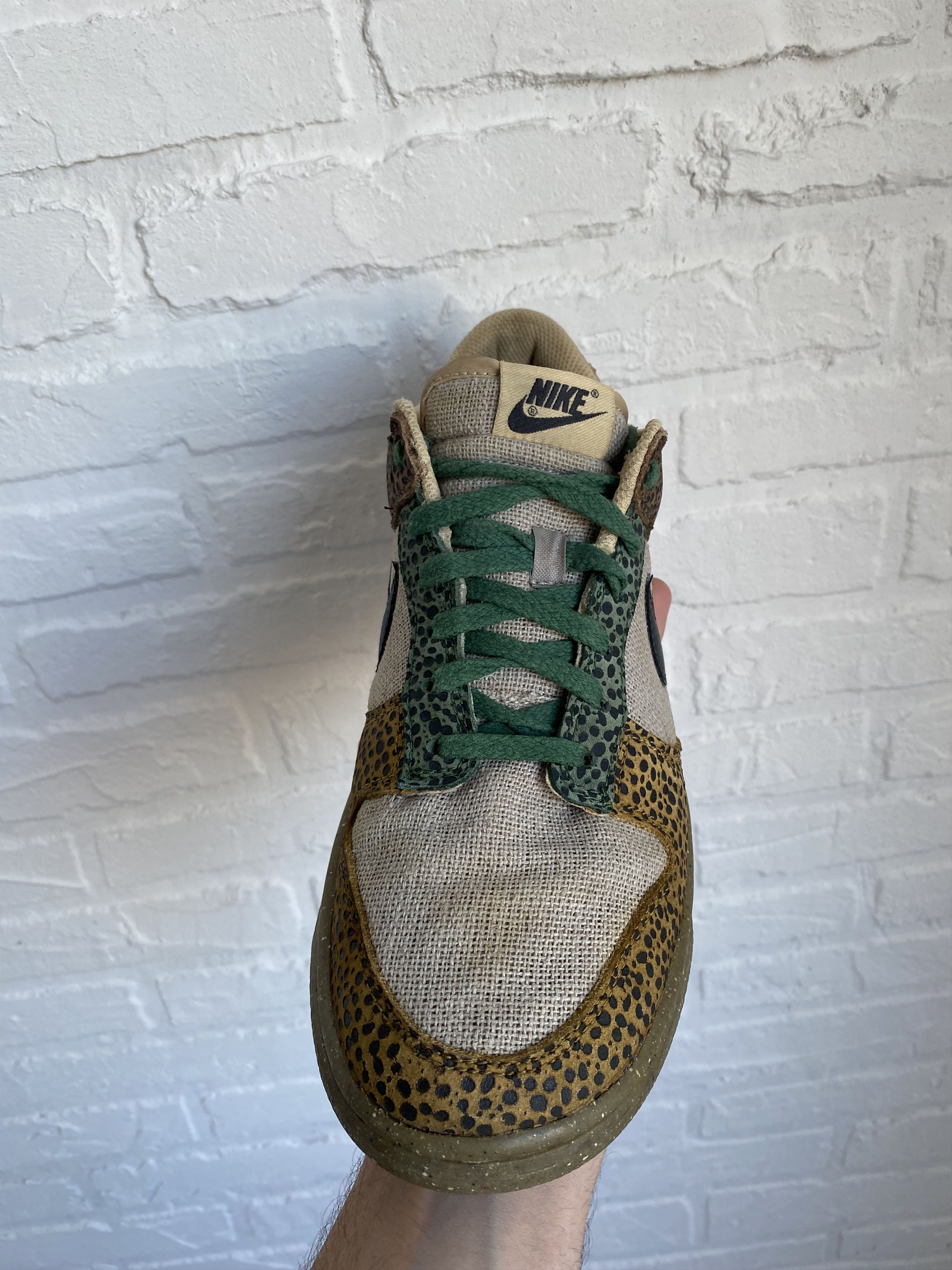 Nike Nike Dunk Low Safari Golden Moss Size US 9 / EU 42 - 5 Thumbnail