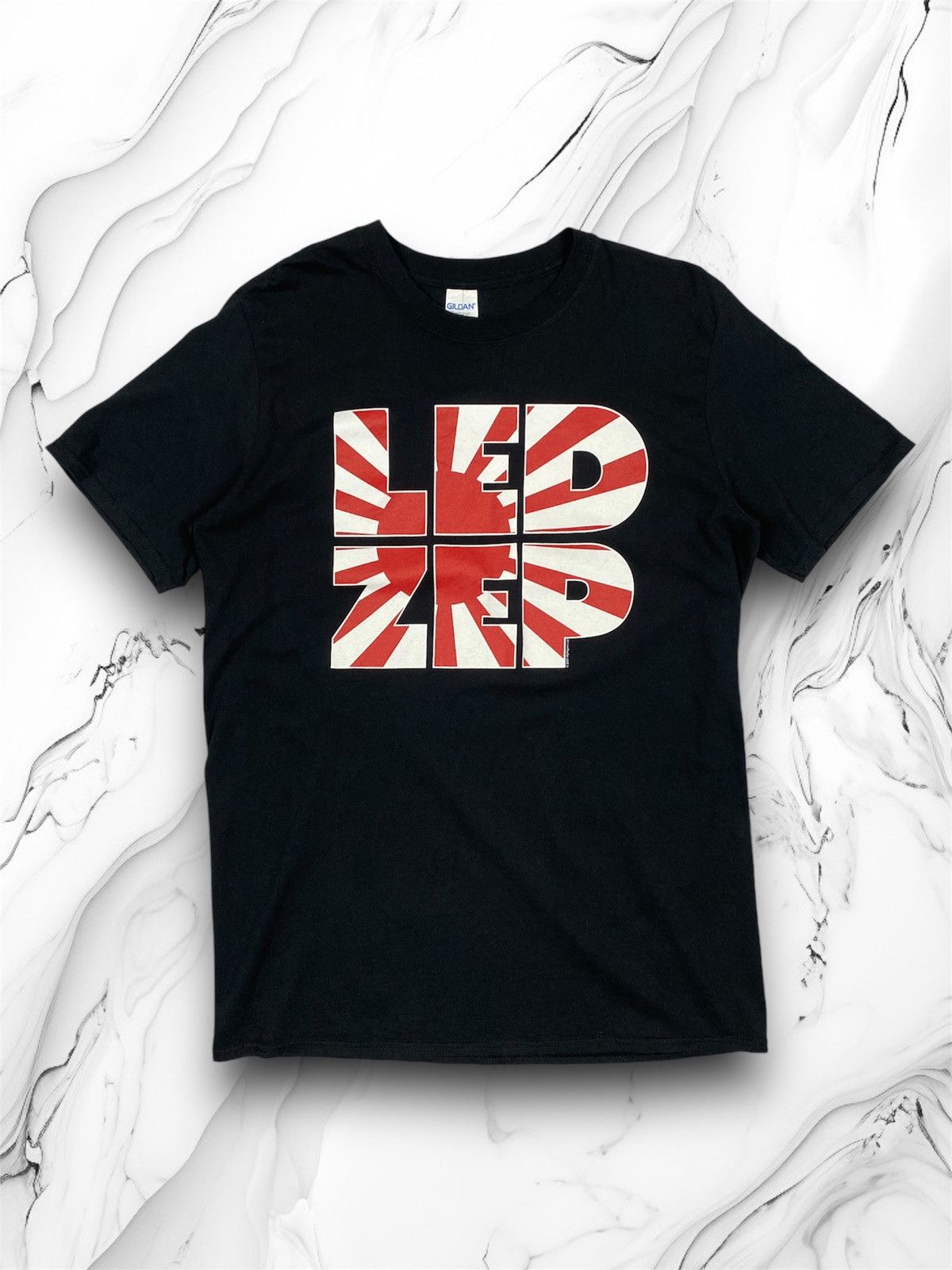 Band Tees Vintage Led Zeppelin English Rock Band Tee heavy metal y2k Size US M / EU 48-50 / 2 - 1 Thumbnail