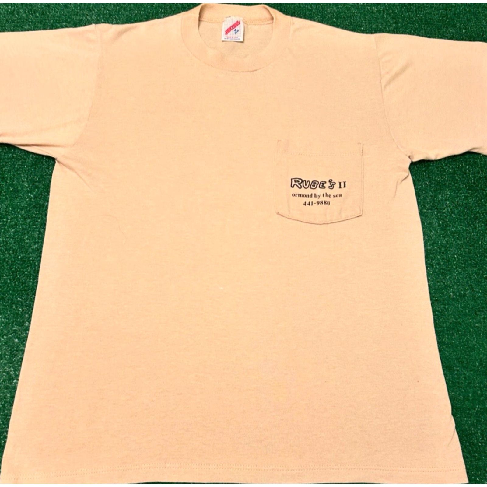 Vintage VINTAGE Snoopy VTG Shirt Mens Size M Beige 80s 90s Florida Ormond Beach Cartoon Rubes Snoopy Shirt Mens Medium Size US M / EU 48-50 / 2 - 2 Thumbnail