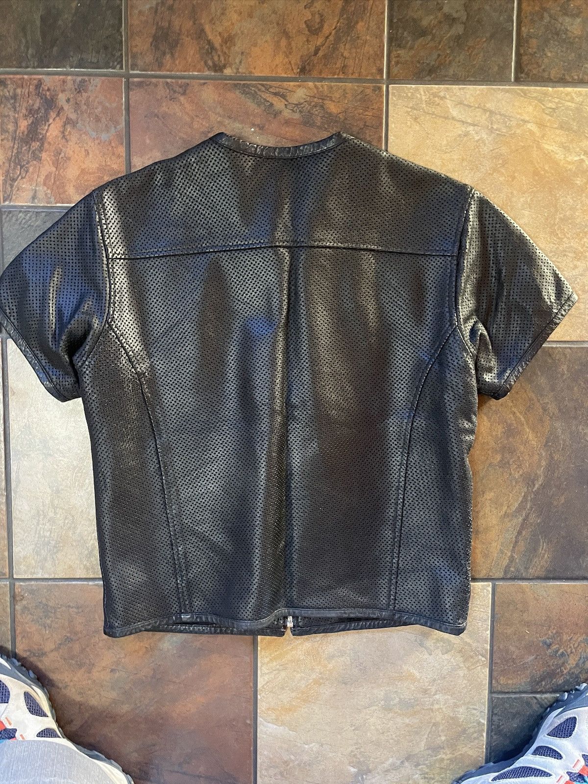 Harley Davidson × Vintage Harley Leather T-shirt Size US M / EU 48-50 / 2 - 3 Thumbnail