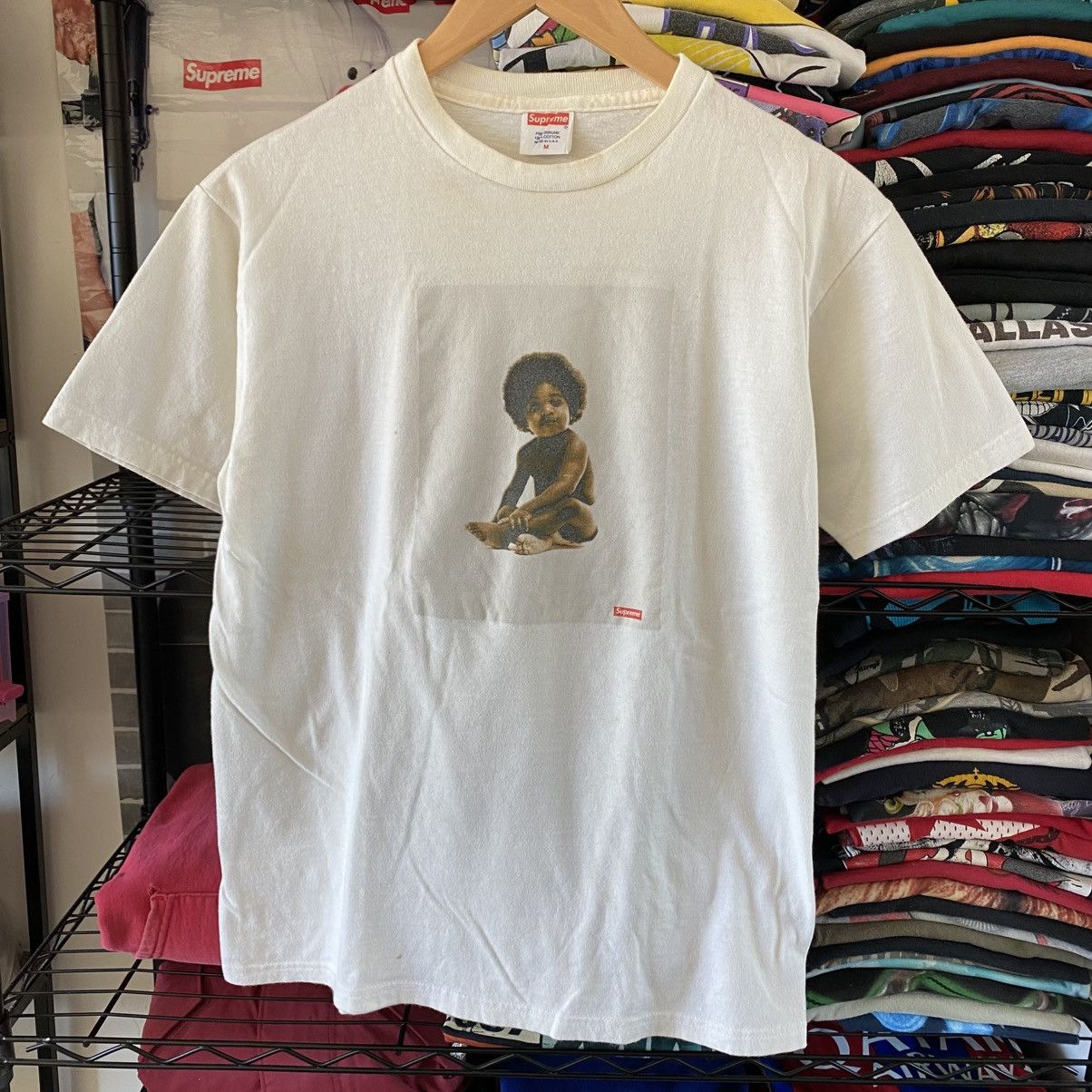 Supreme Vintage Supreme Biggie Small Photo T-Shirt White 2011 Music Size US M / EU 48-50 / 2 - 1 Thumbnail