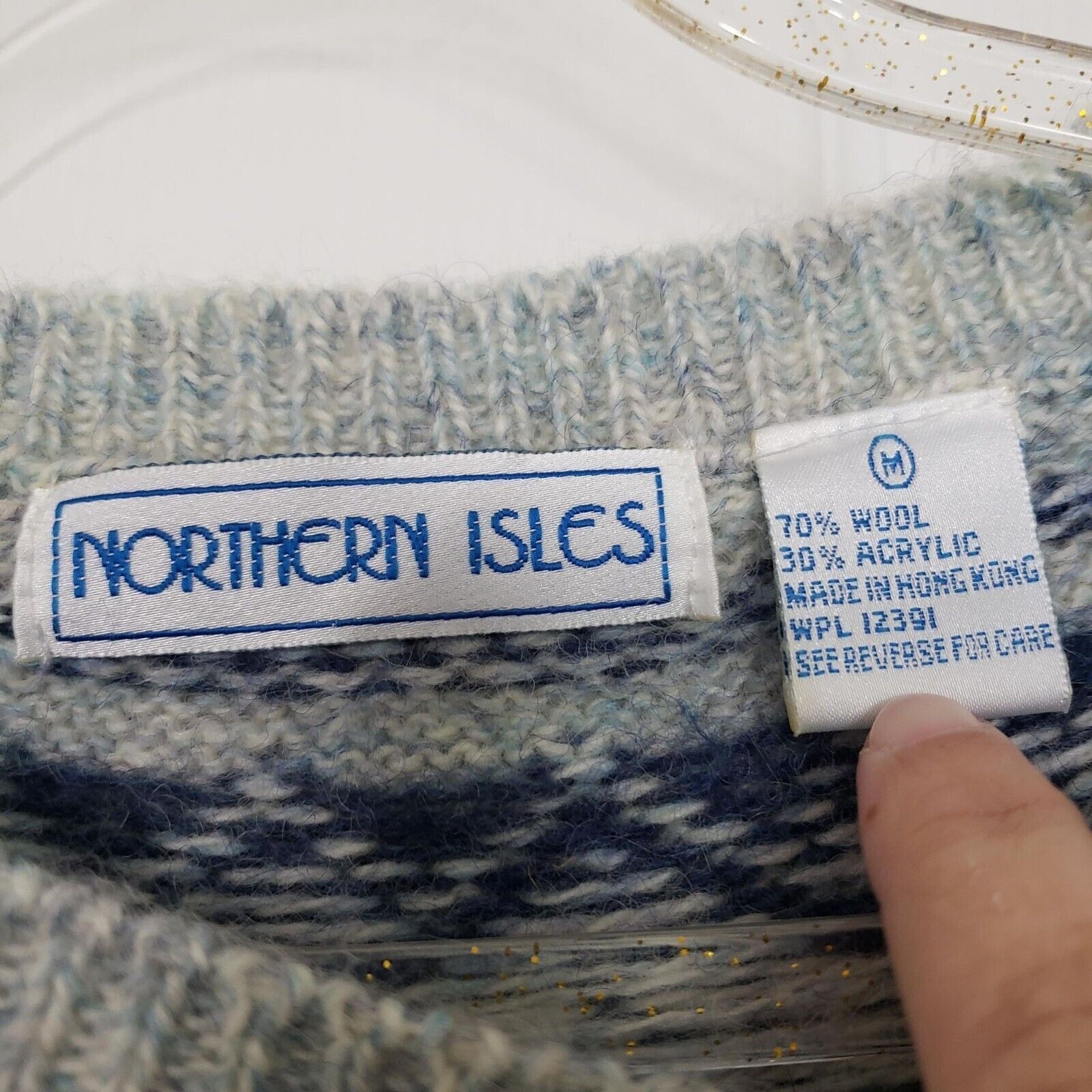 Northern Isles Vintage Northern Isles Fair Isle Sweater Womens Size Medium Size M / US 6-8 / IT 42-44 - 6 Thumbnail