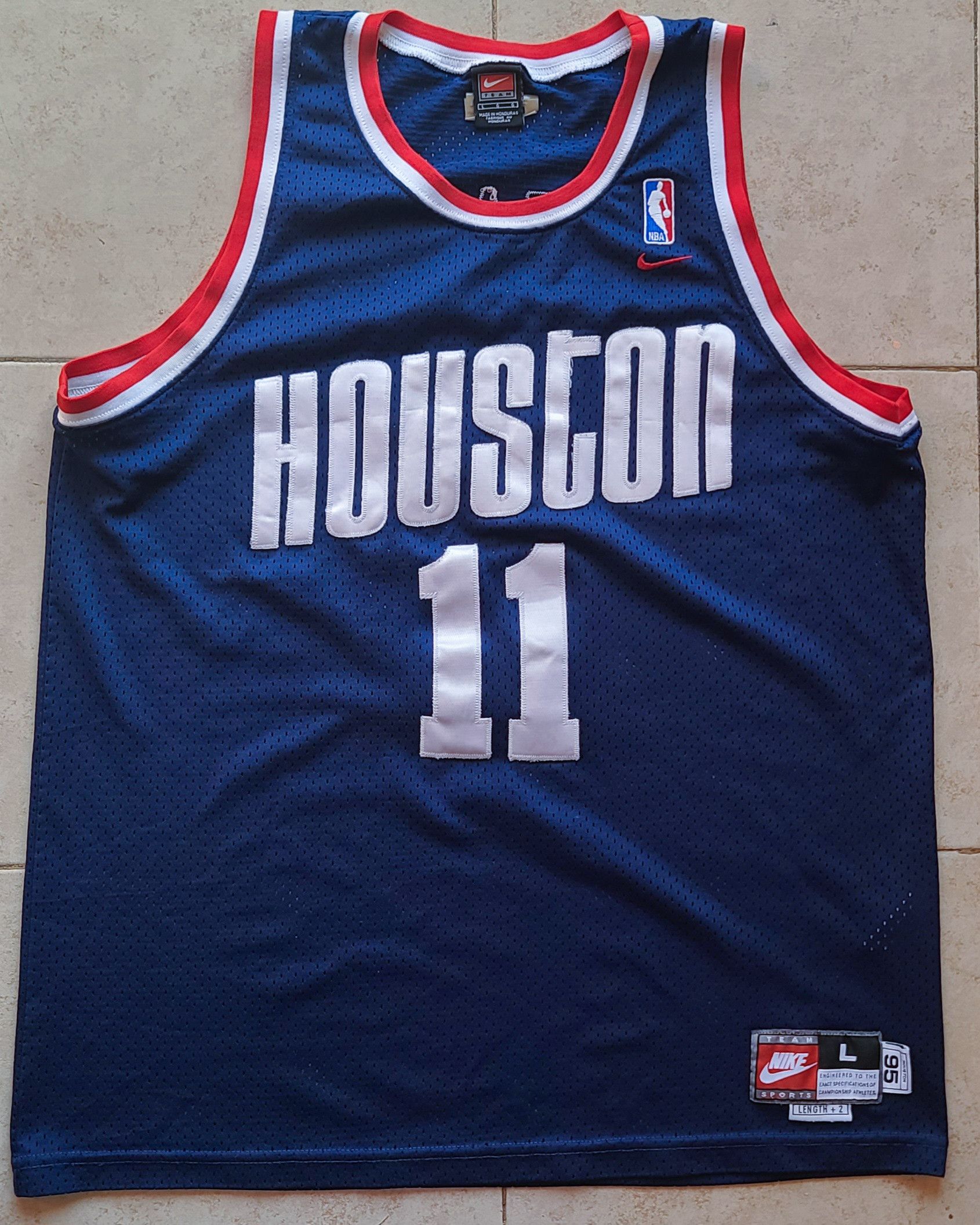NBA Yao MING Houston Rockets 2000s NIKE Rewind L navy NBA vtg Size US L / EU 52-54 / 3 - 1 Thumbnail