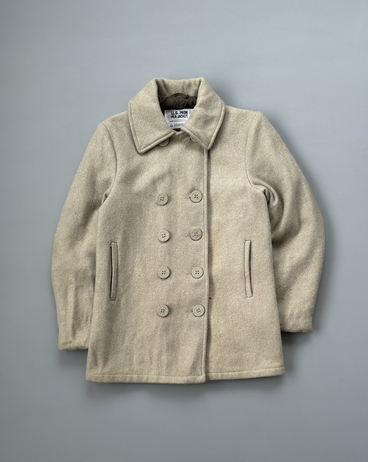 Schott Vintage Schott NYC Peacoat USN 740N Wool Jackets Size US XS / EU 42 / 0 - 5 Thumbnail