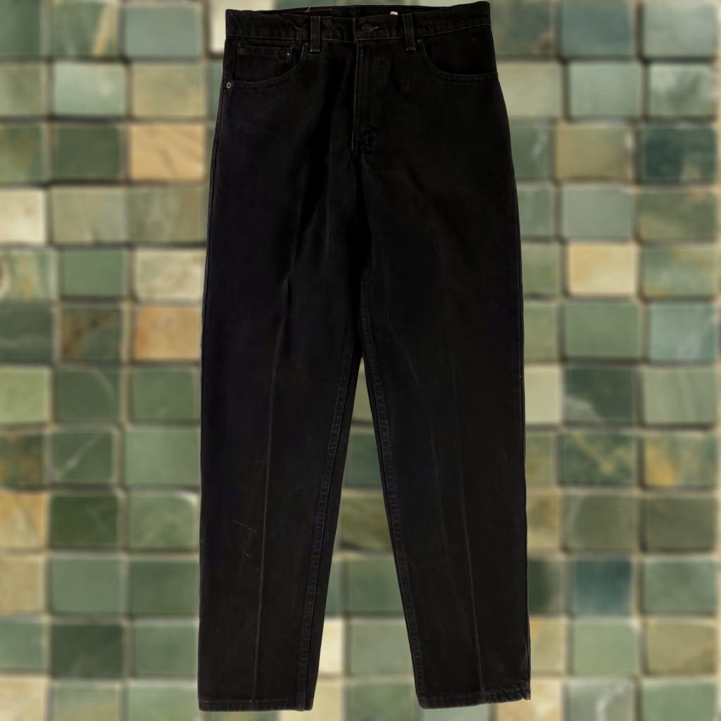 Levi's Levi's 550 Jeans Black VTG 90s Mens 34x32 33x32 Actual Straight Jeans Mens Black VTG 90s Levi's 550 Jeans Black 34x32 33x32 Actual Size US 34 / EU 50 - 1 Thumbnail