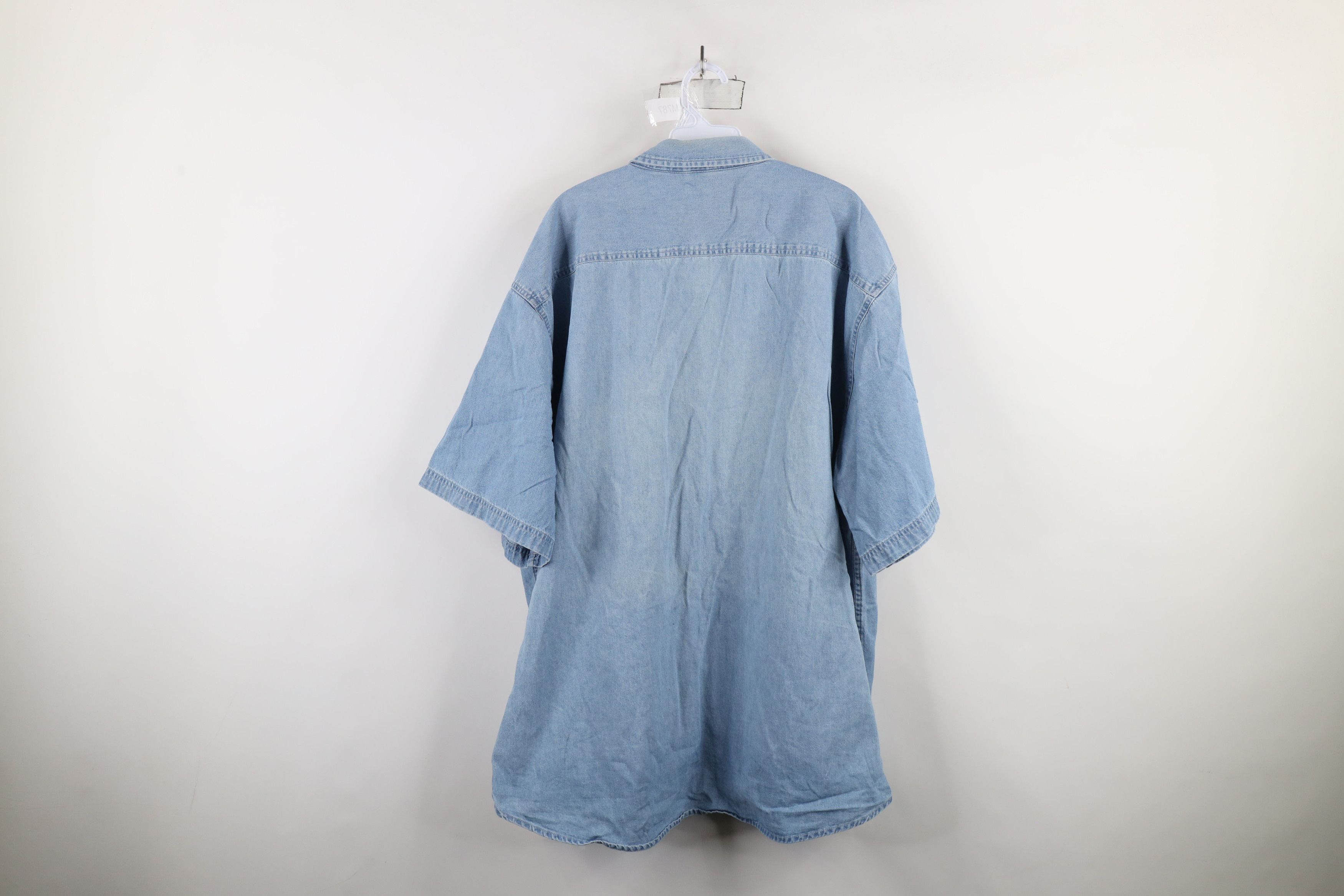 Vintage Vintage Y2K 2009 German American Festival Denim Button Shirt Size US XXL / EU 58 / 5 - 12 Thumbnail