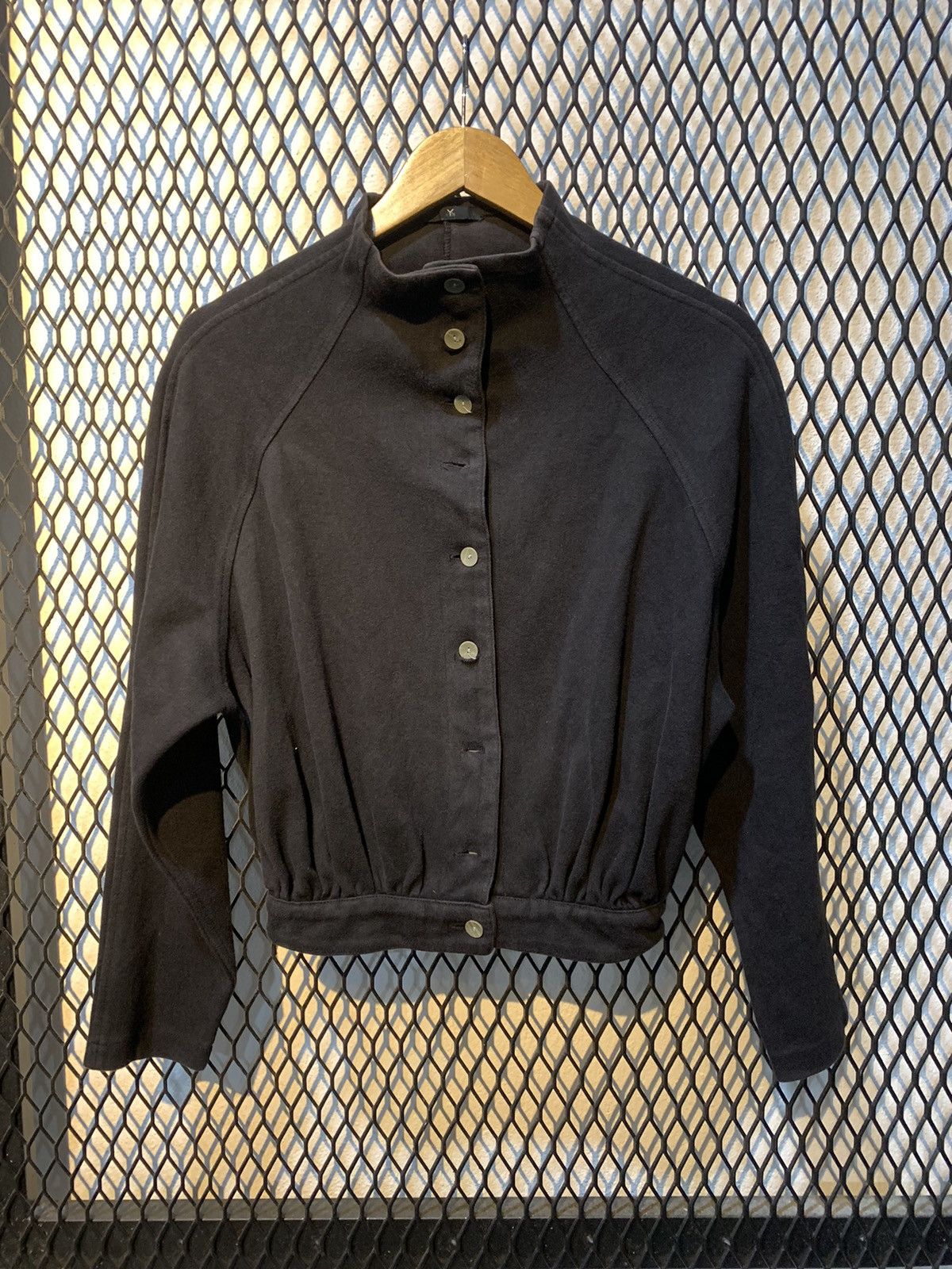 image of Vintage 80’S Y’S Yohji Yamamoto Cotton Jacket in Black, Women's (Size XS)