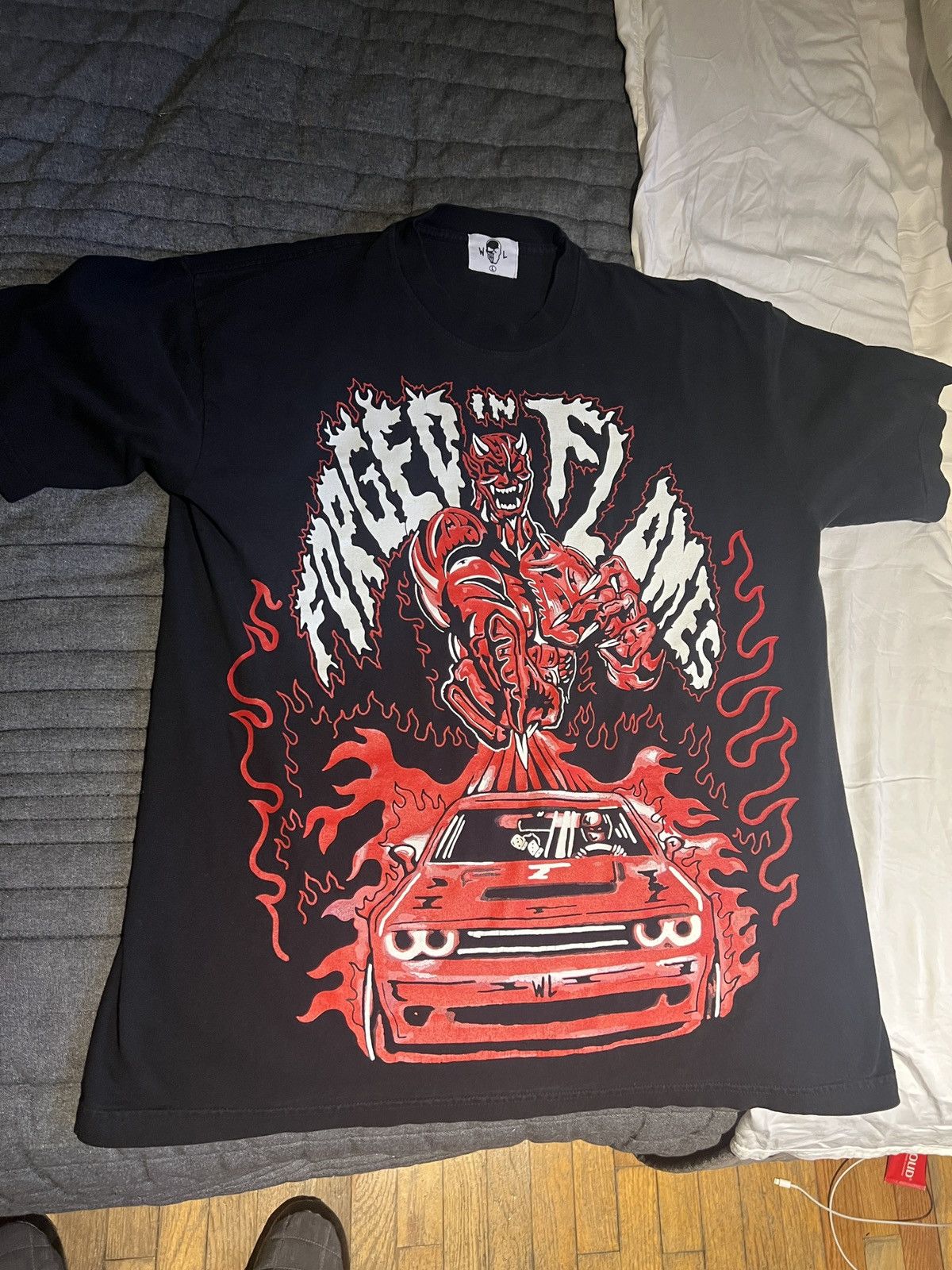 Warren Lotas Warren Lotas Forged in Flames Shirt Size US L / EU 52-54 / 3 - 1 Thumbnail