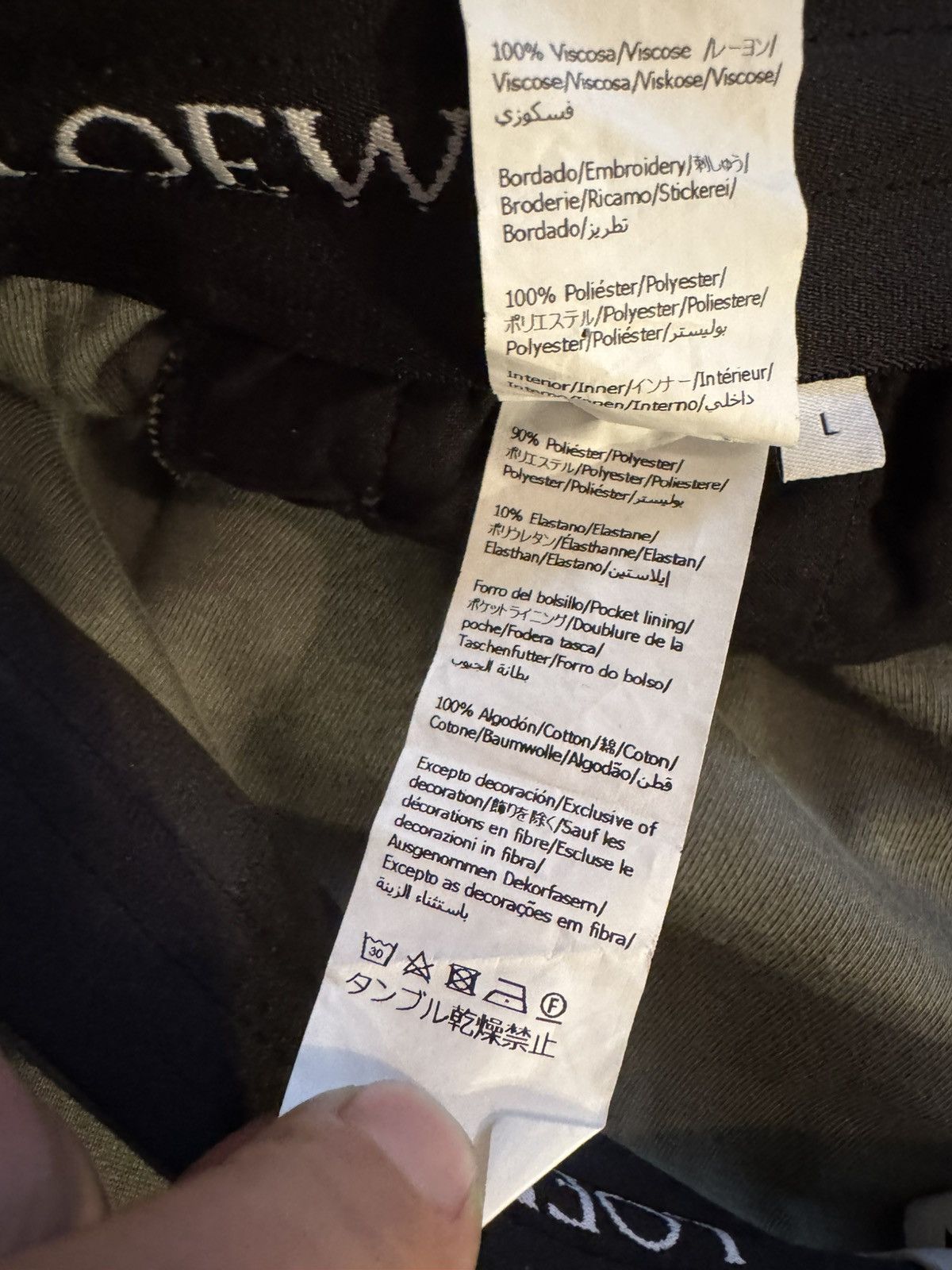 Loewe LOEWE joggers pants SEE REAL TAPE MEASUREMENTS IN PHOTOS Size US 31 - 17 Thumbnail