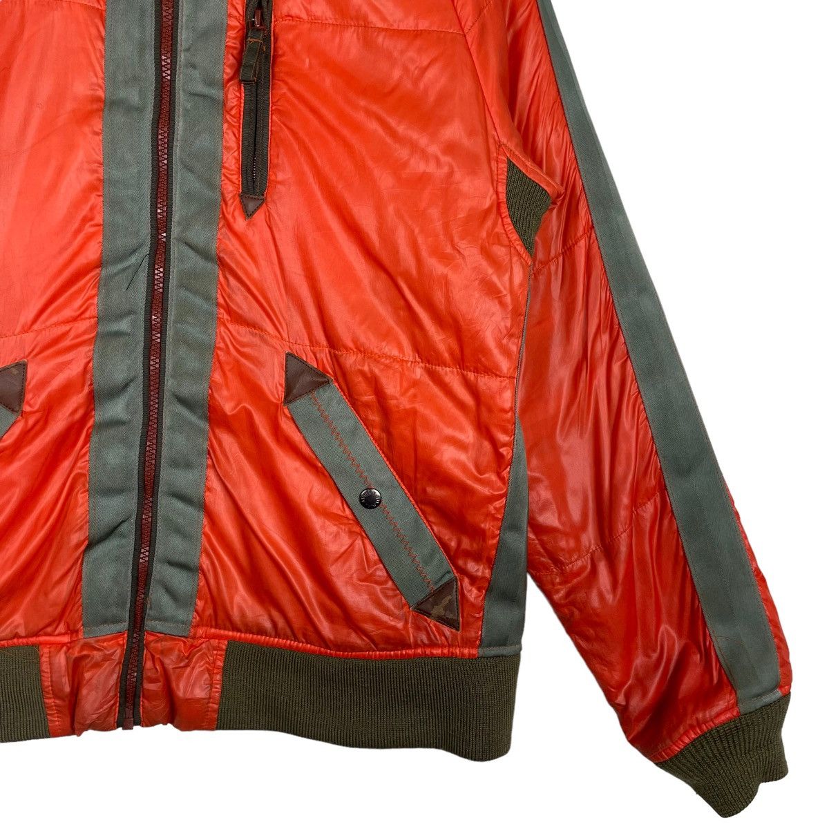 💥AVIREX REVESIBLE BIKER BOMBER LIGHT JACKET