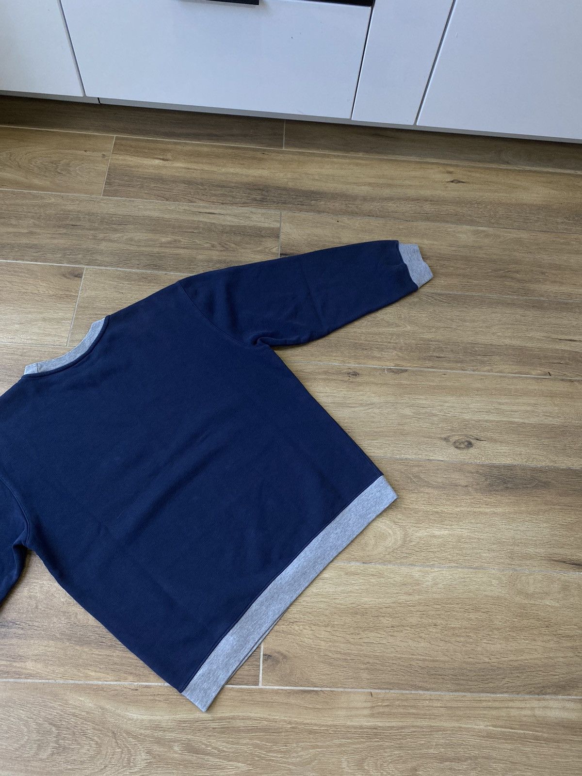 Nike Nike Vintage Sweatshirt Boxy Big Swoosh Avant Garde Drill Size US M / EU 48-50 / 2 - 8 Thumbnail