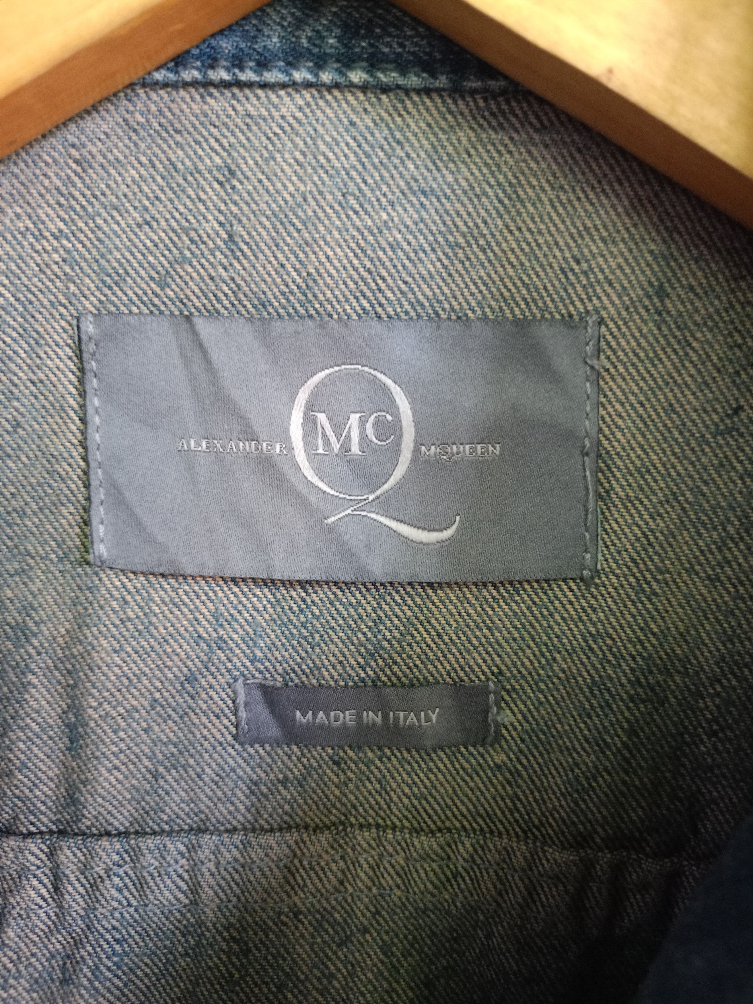 Alexander McQueen Alexander McQueen Waxed Denim jacket Size XS / US 0-2 / IT 36-38 - 9 Thumbnail