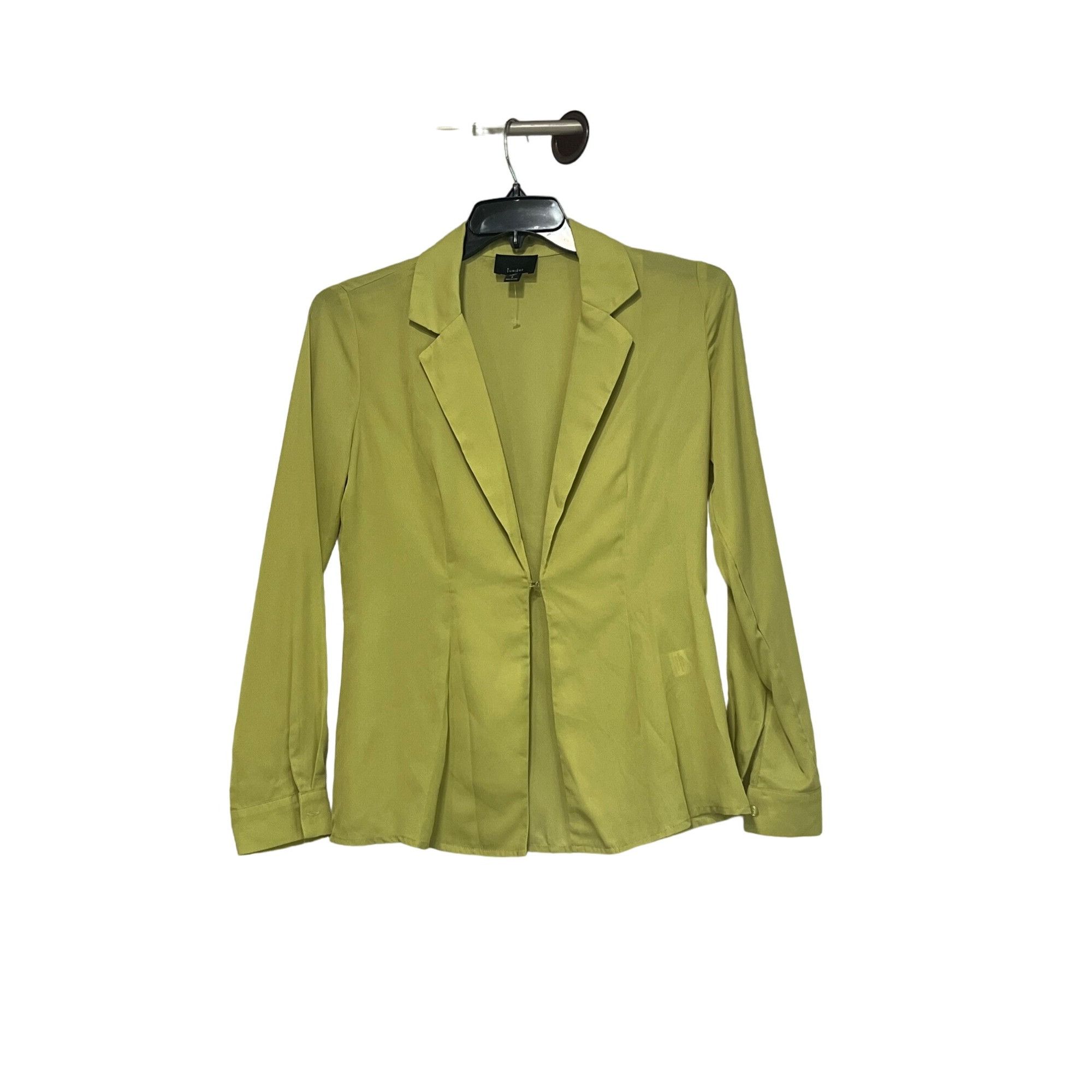 Other Lumiere Women’s Notched Collar Chiffon Top, Avocado, Sz. S Size S / US 4 / IT 40 - 8 Thumbnail