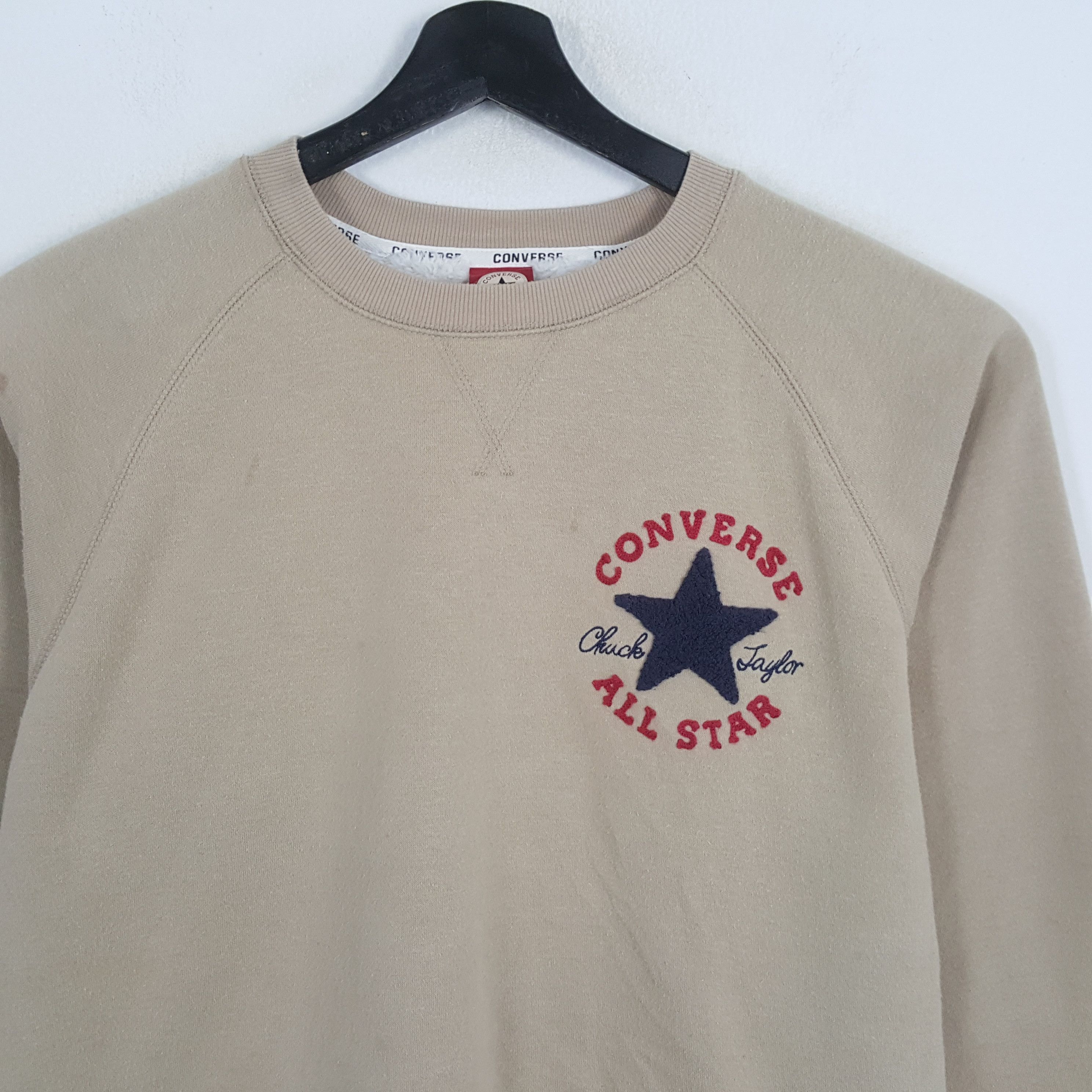 Converse × Vintage CONVERSE All Star Streetwear Style Sweatshirt Size US M / EU 48-50 / 2 - 2 Thumbnail