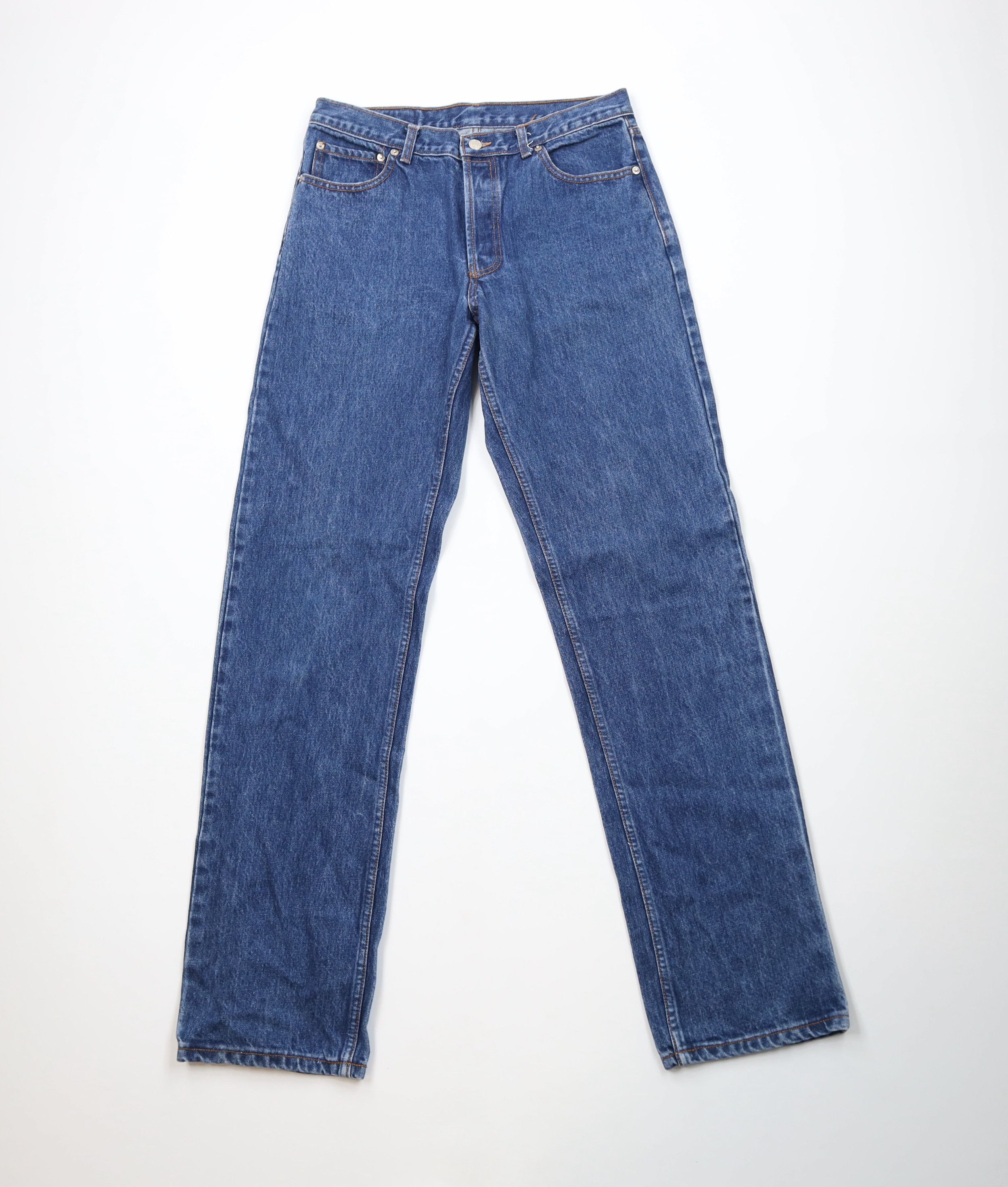 Ralph Lauren Vintage 80s 90s Ralph Lauren Fly Straight Leg Jeans USA Size US 34 / EU 50 - 1 Thumbnail