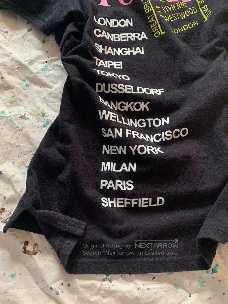 Vivienne Westwood Vivienne Westwood Red Lip World Landmark T. Size US S / EU 44-46 / 1 - 7 Thumbnail
