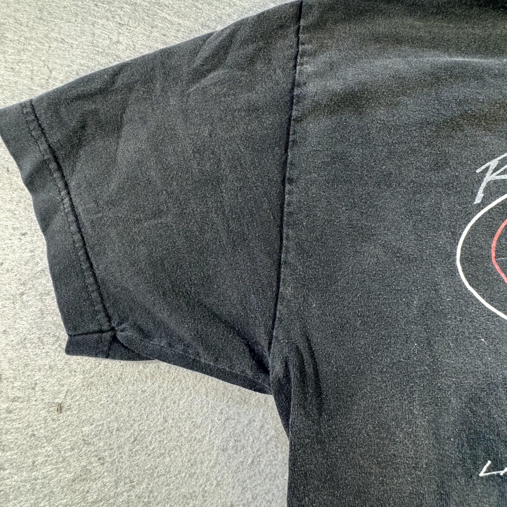 Vintage VINTAGE Hot Leathers Motorcycle T-Shirt Mens Large Black Graphic Print 2011 Sturgis Buffalo Chip Biker Signature Series Size US L / EU 52-54 / 3 - 4 Thumbnail