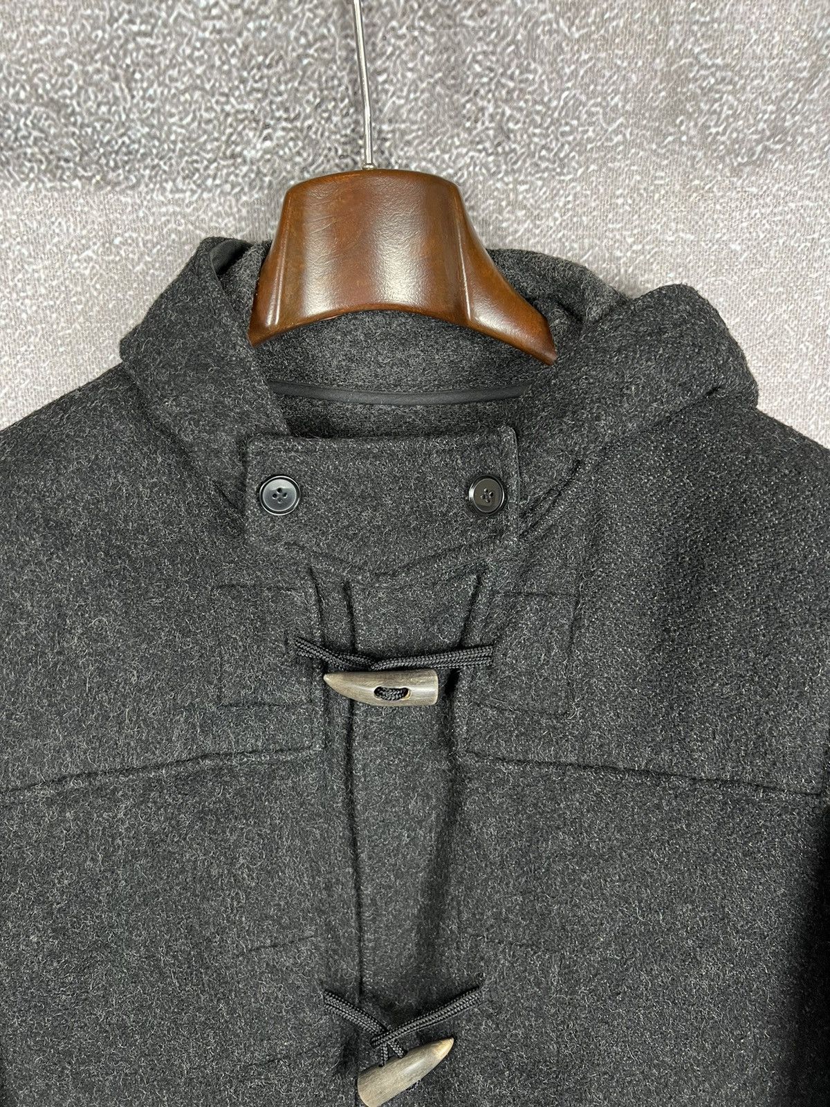 Acne Studios × Designer Acne Studios AW/10 Cover Wool Hooded dufflecoat gloverall Size XL / US 12-14 / IT 48-50 - 10 Thumbnail