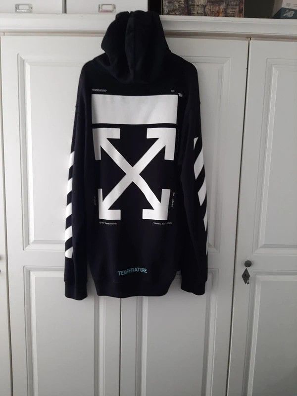 Off-White Rare Off-White Mona Lisa Temperature Hoodie Size US XL / EU 56 / 4 - 2 Thumbnail