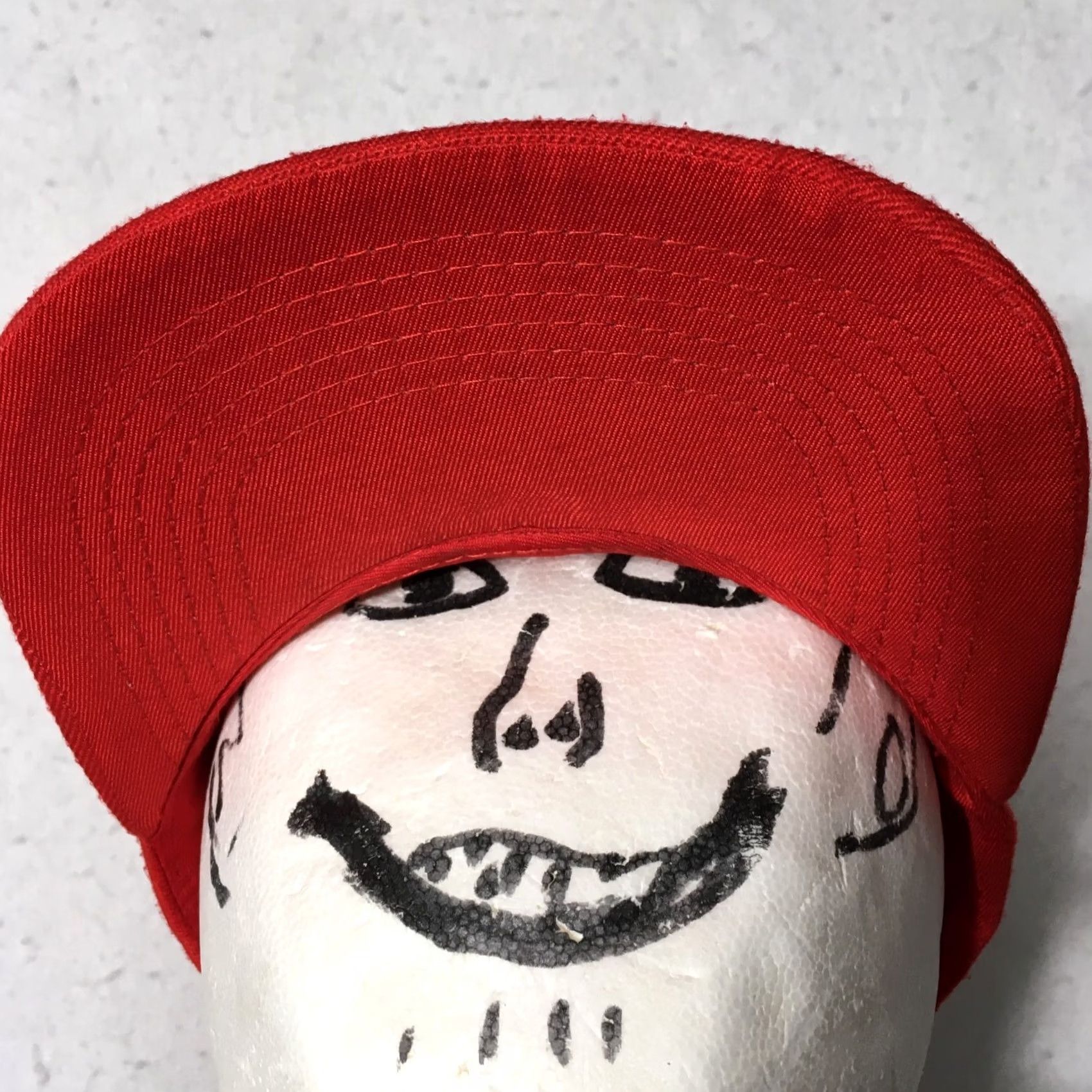 Vintage TESLA COMPANY BASEBALL HAT Red SNAP BACK Athletic Employee Cap QUALITY Mens Size ONE SIZE - 7 Thumbnail