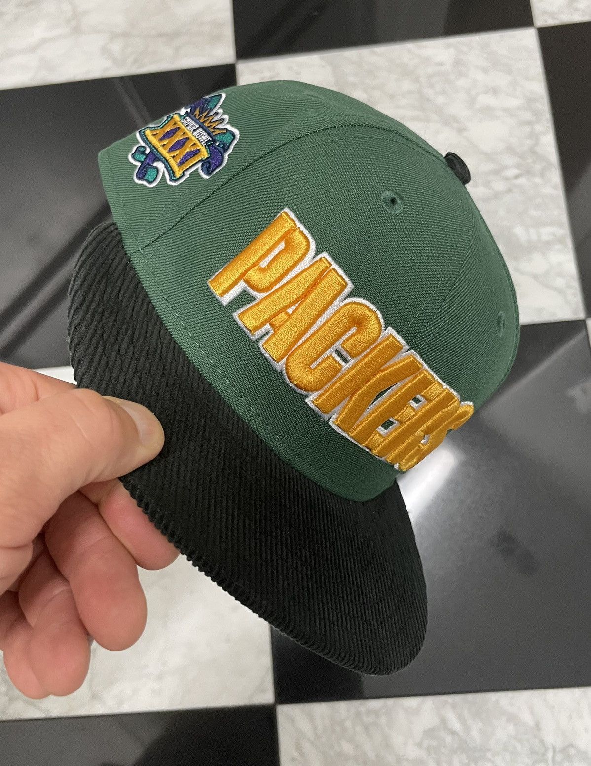 New Era 🔥 Packers fitted hat with corduroy brim size 7 1/8 Size ONE SIZE - 1 Thumbnail