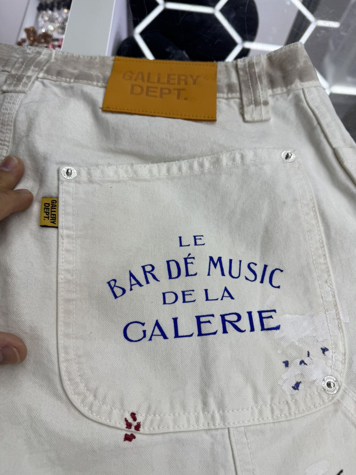 Gallery Dept. Gallery Dept LE BAR DÉ MUSIC DE LA GALERIE Painted Flares Size US 32 / EU 48 - 12 Thumbnail