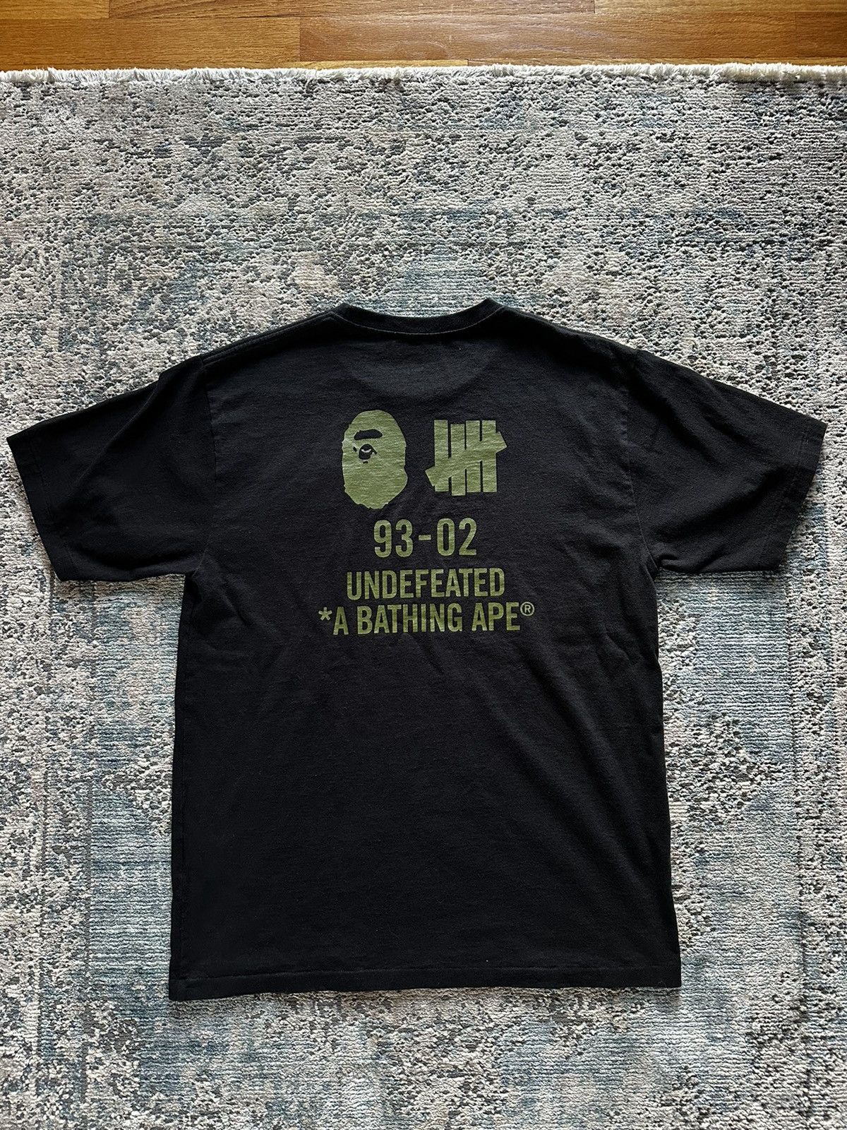Bape X Undefeated Ape Head Tee Size XL | eBay