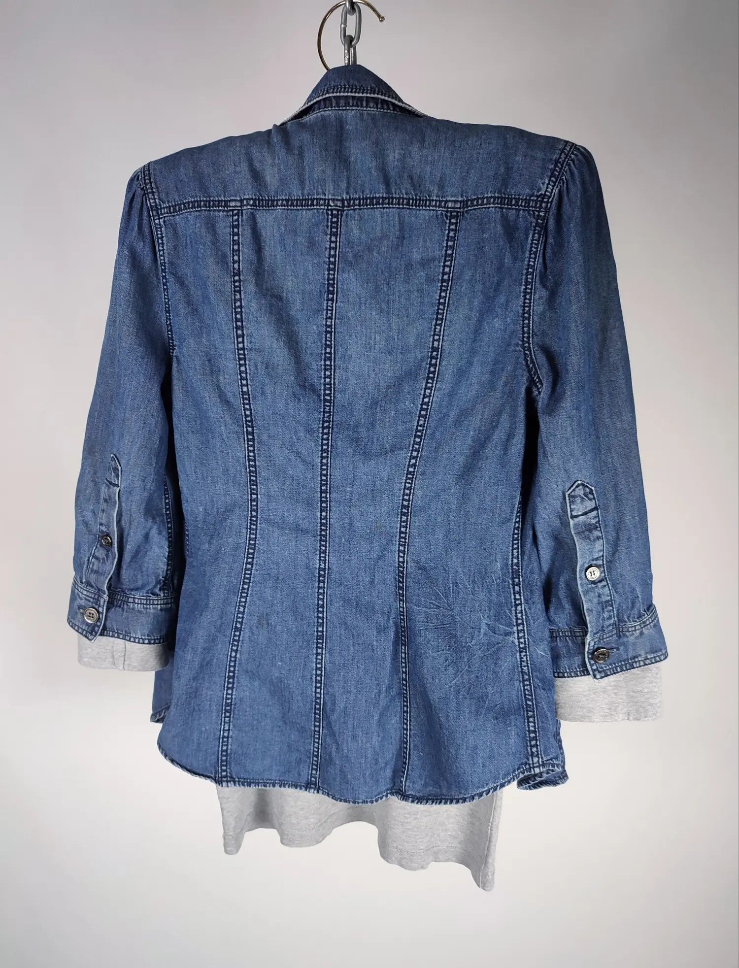 Burberry Burberry Brit denim Button Shirt + dress Size XS / US 0-2 / IT 36-38 - 11 Thumbnail