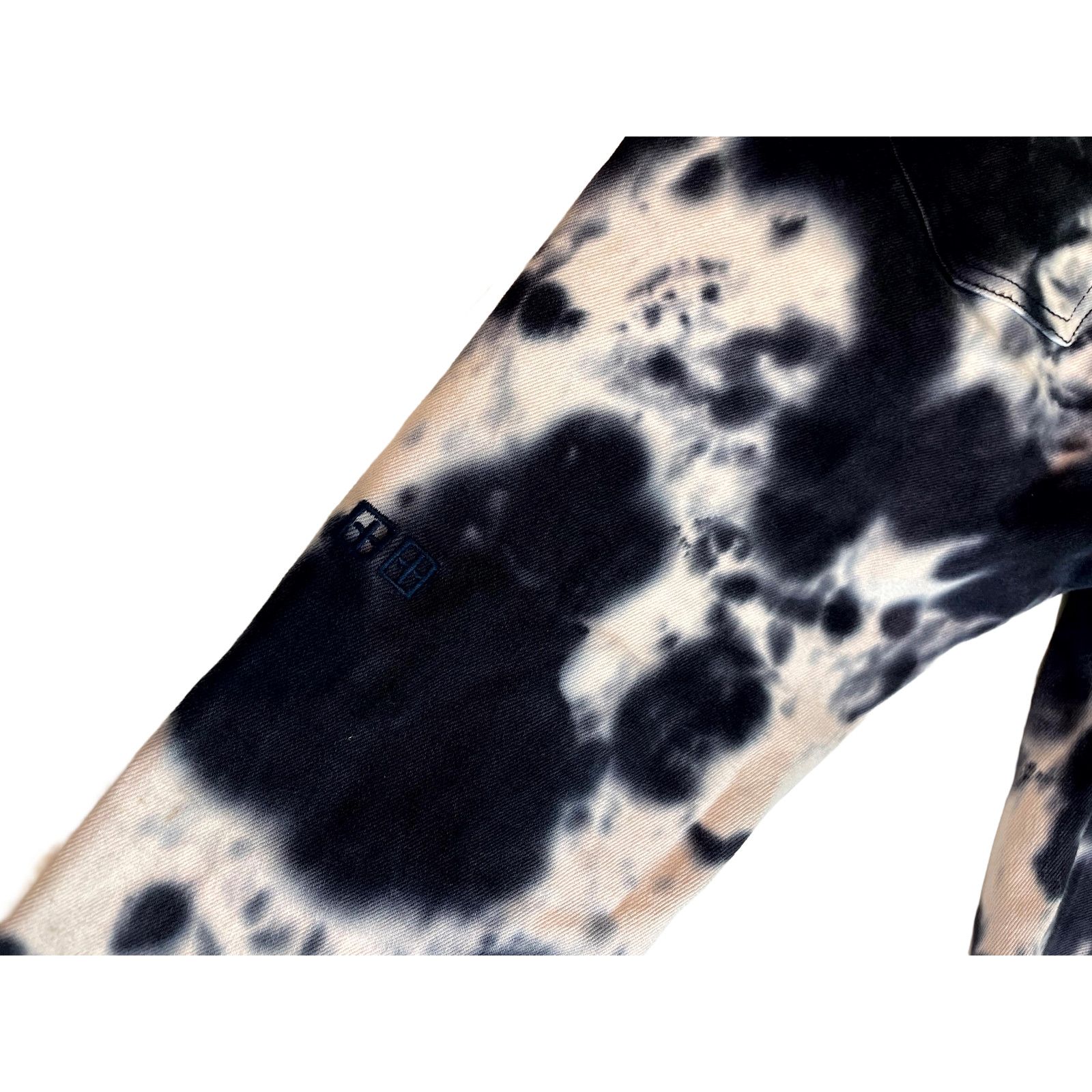 Ksubi Ksubi Black & White Tie Dye Jeans Size US 28 / EU 44 - 2 Thumbnail