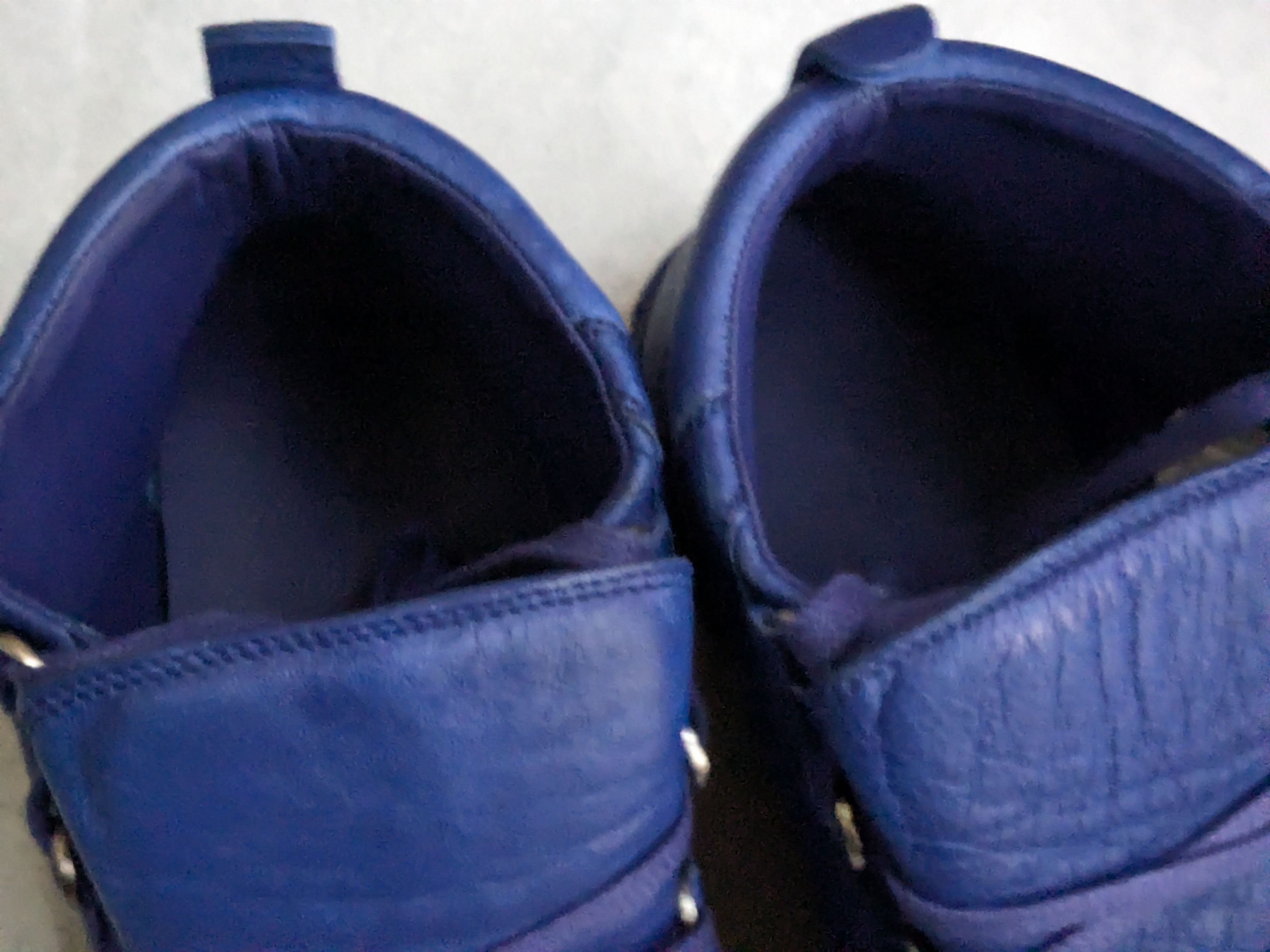 Balenciaga Balenciaga Arena Blue 13 High Tops Leather Size US 13 / EU 46 - 2 Thumbnail