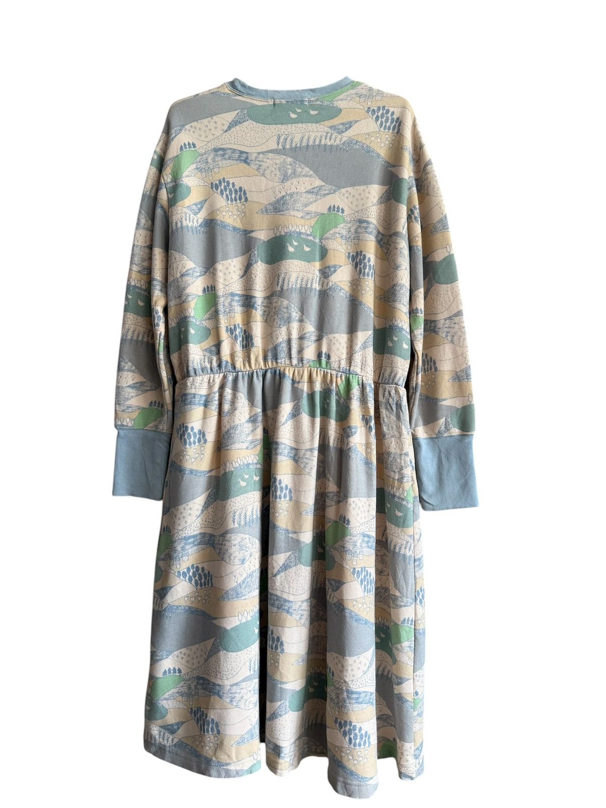 Issey Miyake Ne.net Long-sleeved Drees Pattern And Pockets Size M / US 6-8 / IT 42-44 - 4 Thumbnail