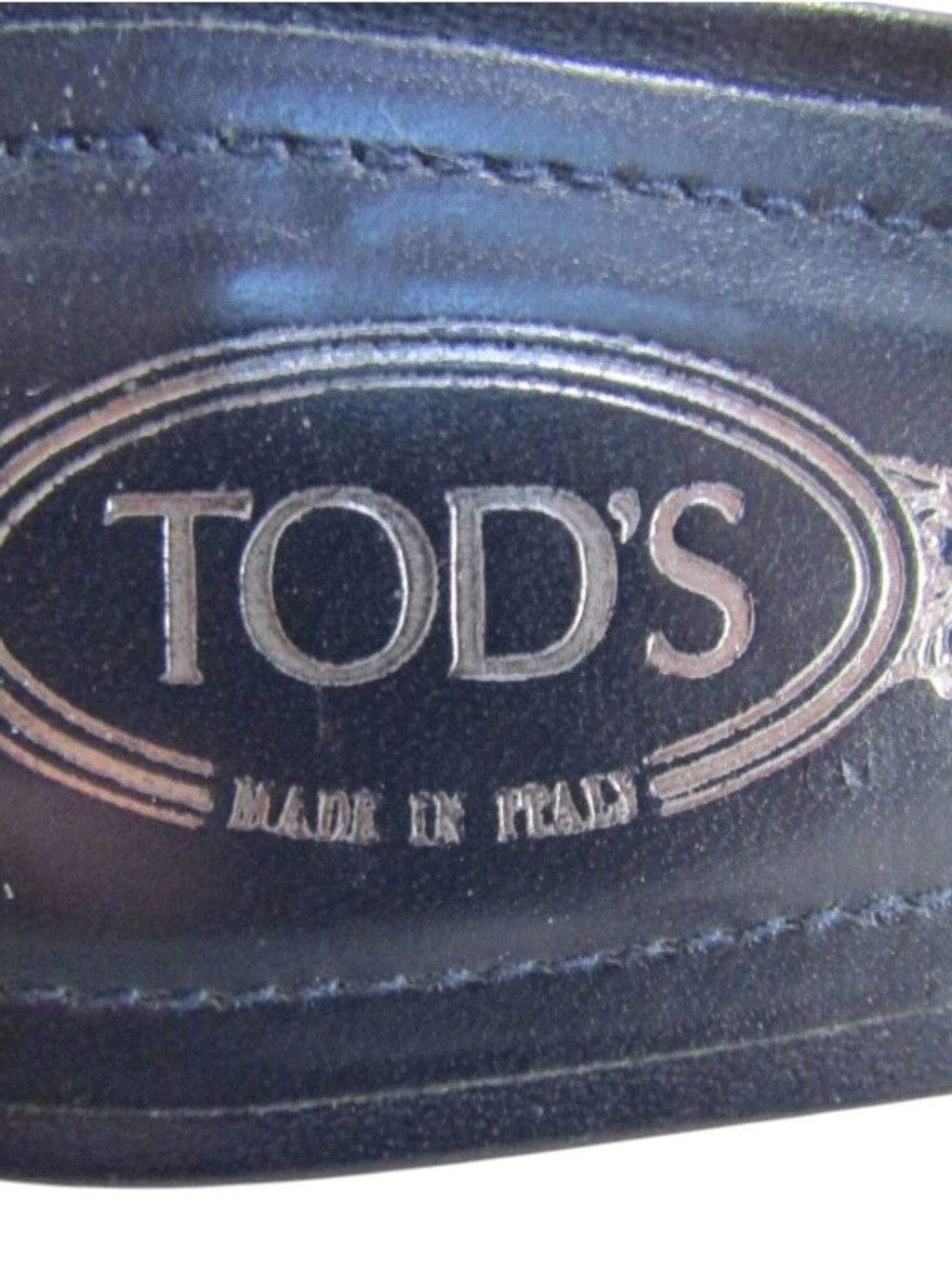 Tod's Tod's Suede Mules Navy Blue MSRP $645 Size US 7 / IT 37 - 10 Thumbnail
