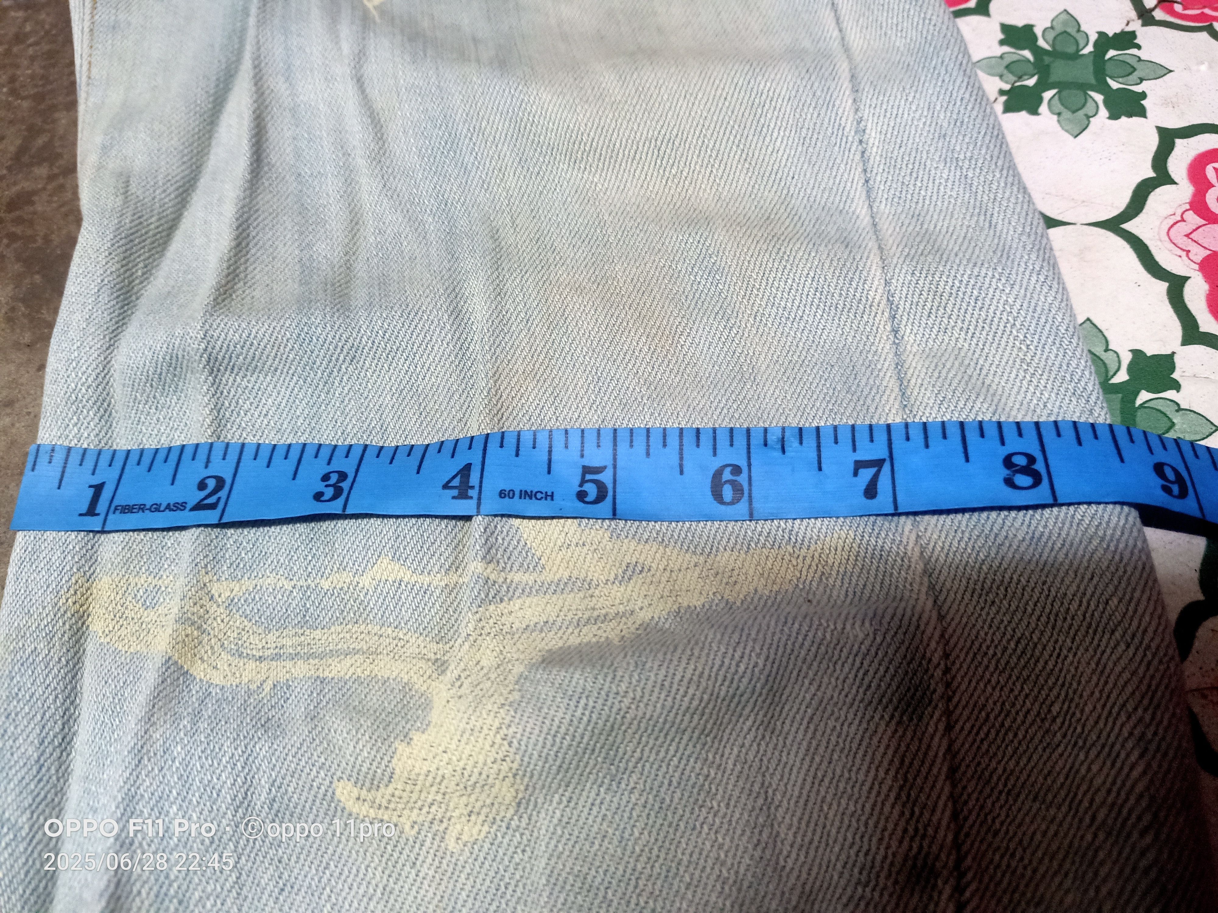 If Six Was Nine × Le Grande Bleu (L.G.B.) × Levi's Vintage Levis' Red '2001 Flare Denim Low Rise Single Poket Size US 30 / EU 46 - 8 Thumbnail