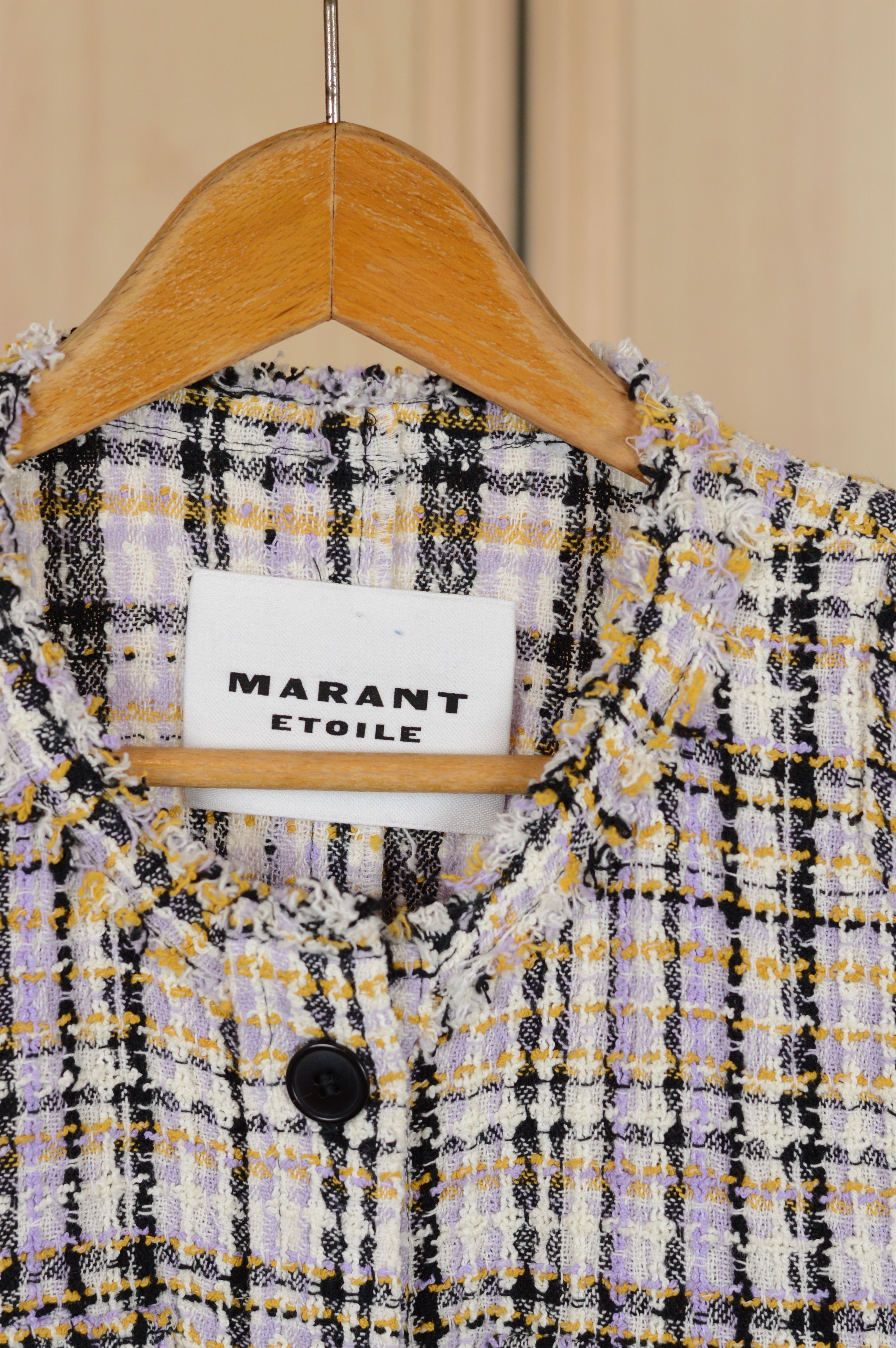 Isabel Marant Etoile Isabel MARANT ETOILE Plaid Tweed Nelly Blazer Jacket Size M / US 6-8 / IT 42-44 - 4 Thumbnail