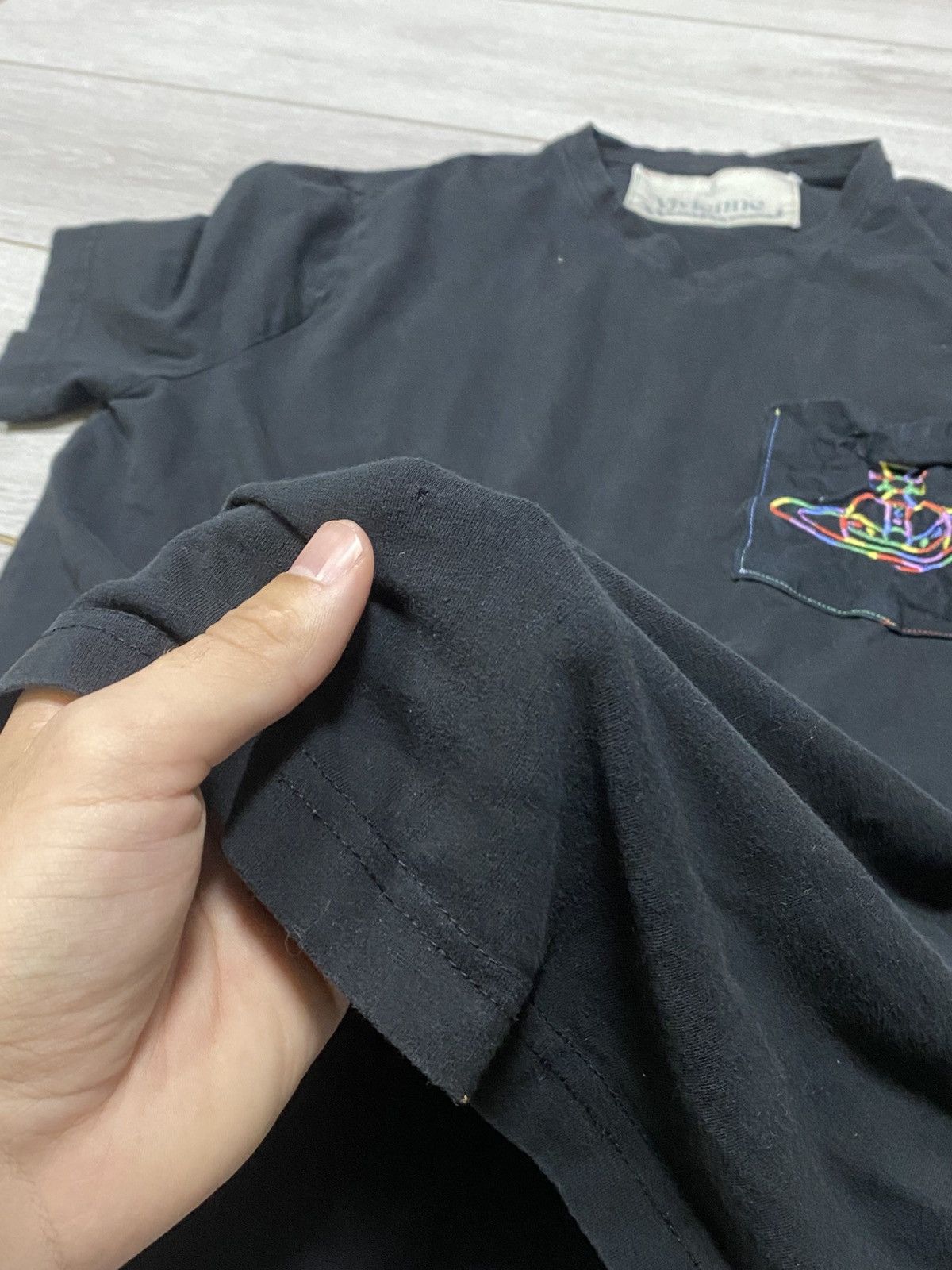 Vivienne Westwood Vivienne Westwood RARE orb t-shirt pocket Size US L / EU 52-54 / 3 - 9 Thumbnail