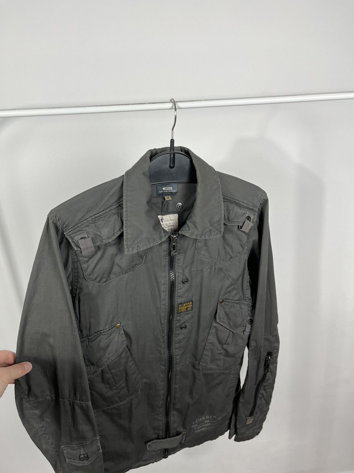 G-Star G-Star RAW Military Field Jacket Multi Pocket Zip M Size US M / EU 48-50 / 2 - 5 Thumbnail