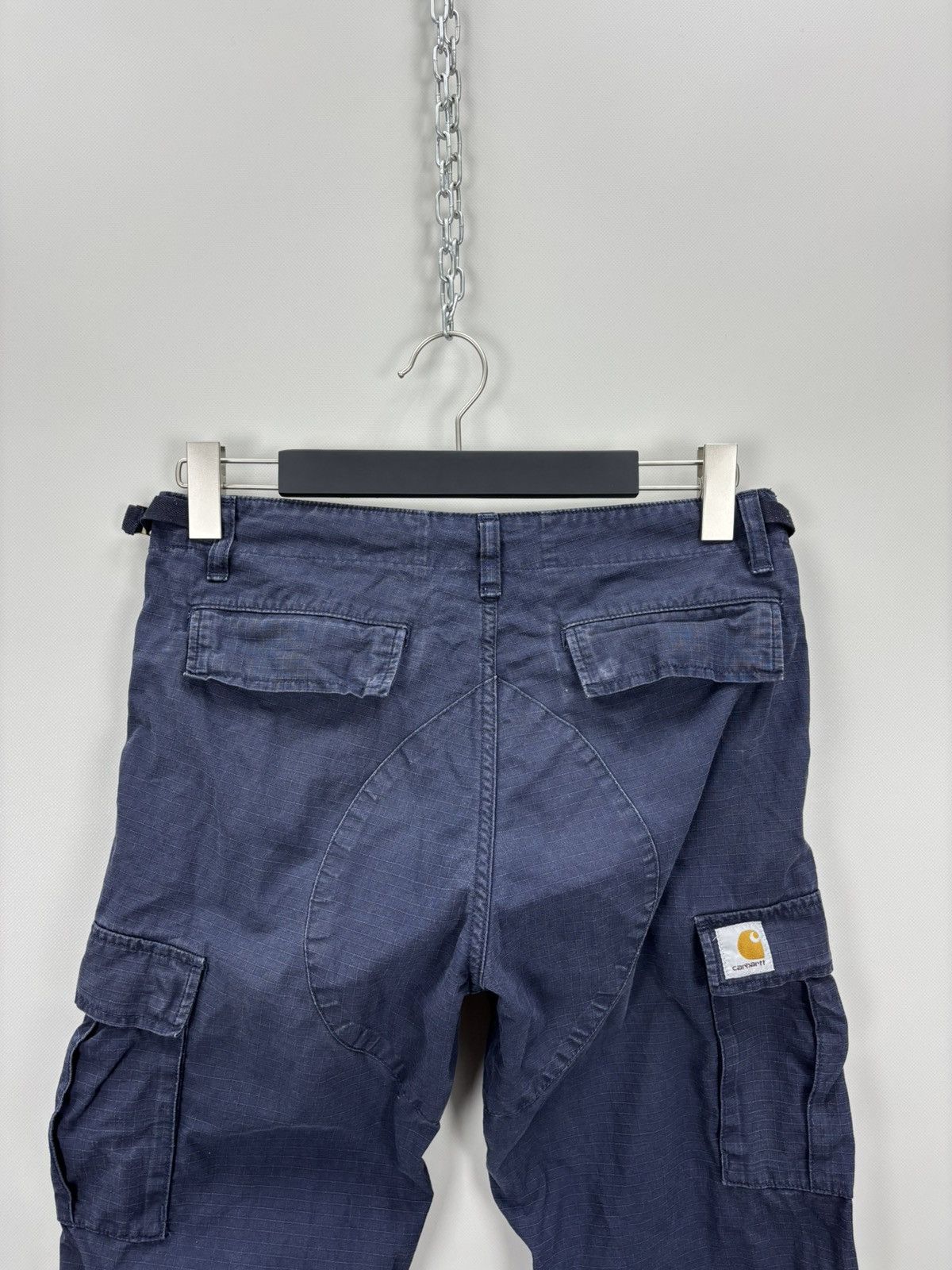 Carhartt Mens cargo pants Carhartt Aviation Size 29x32 Color Blue Size US 29 - 7 Thumbnail