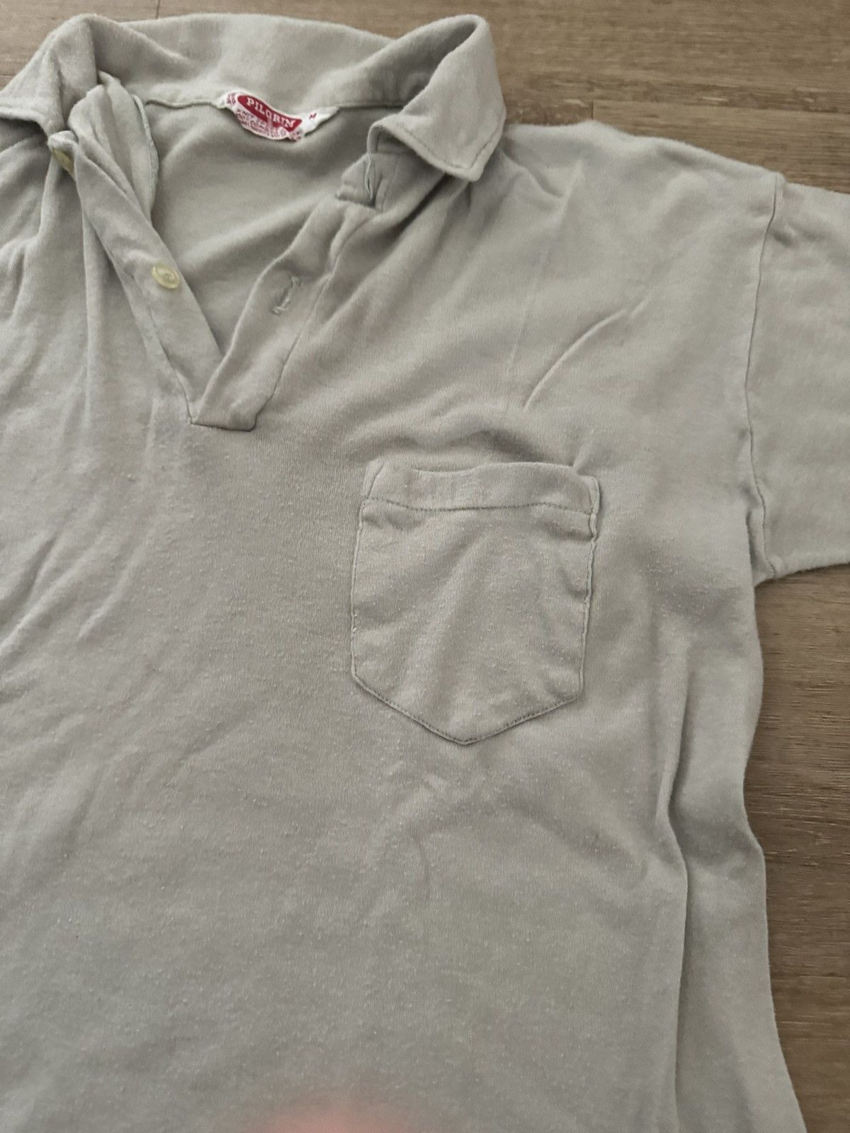 Japanese Brand × Pilgrim Surf + Supply × Vintage Vintage Pilgrim Surf Fitted Short Sleeve Polo Medium Size M / US 6-8 / IT 42-44 - 5 Thumbnail