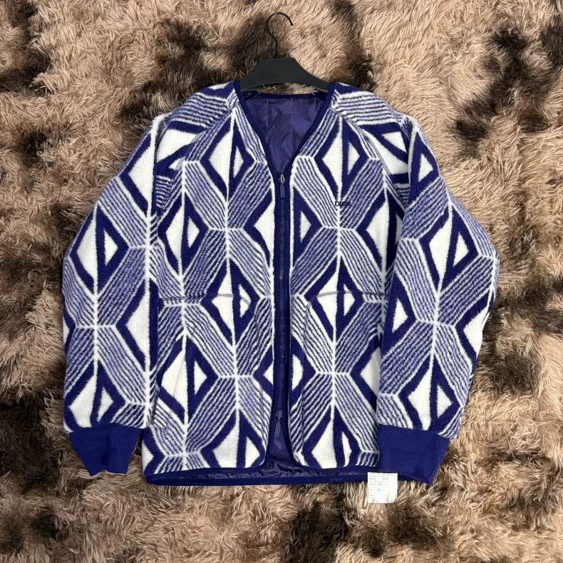 Dior Purple CD Print Double-Sided Jacket