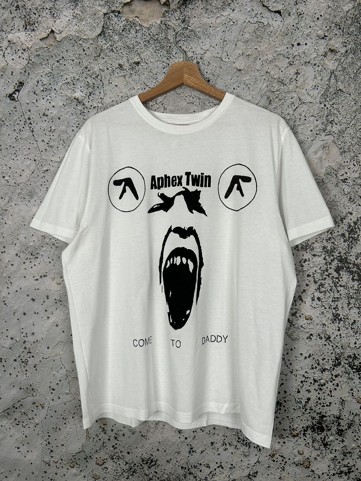 Band Tees × Rock T Shirt × Vintage Aphex Twin Come To Daddy Band Tee Rare  Hype Vintage | Grailed