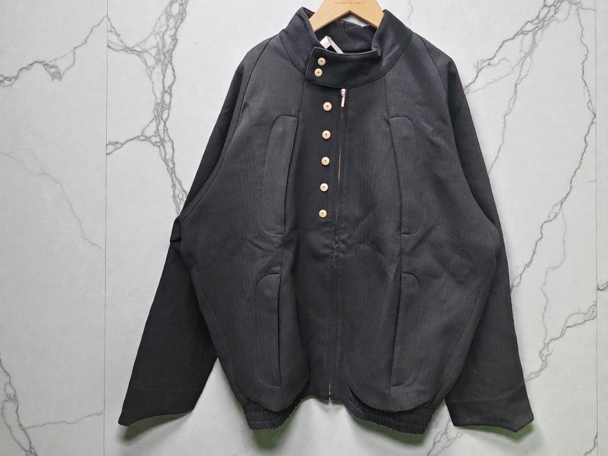 Omar Afridi × Vuja De OMAR AFRIDI Steel Blouson | Grailed